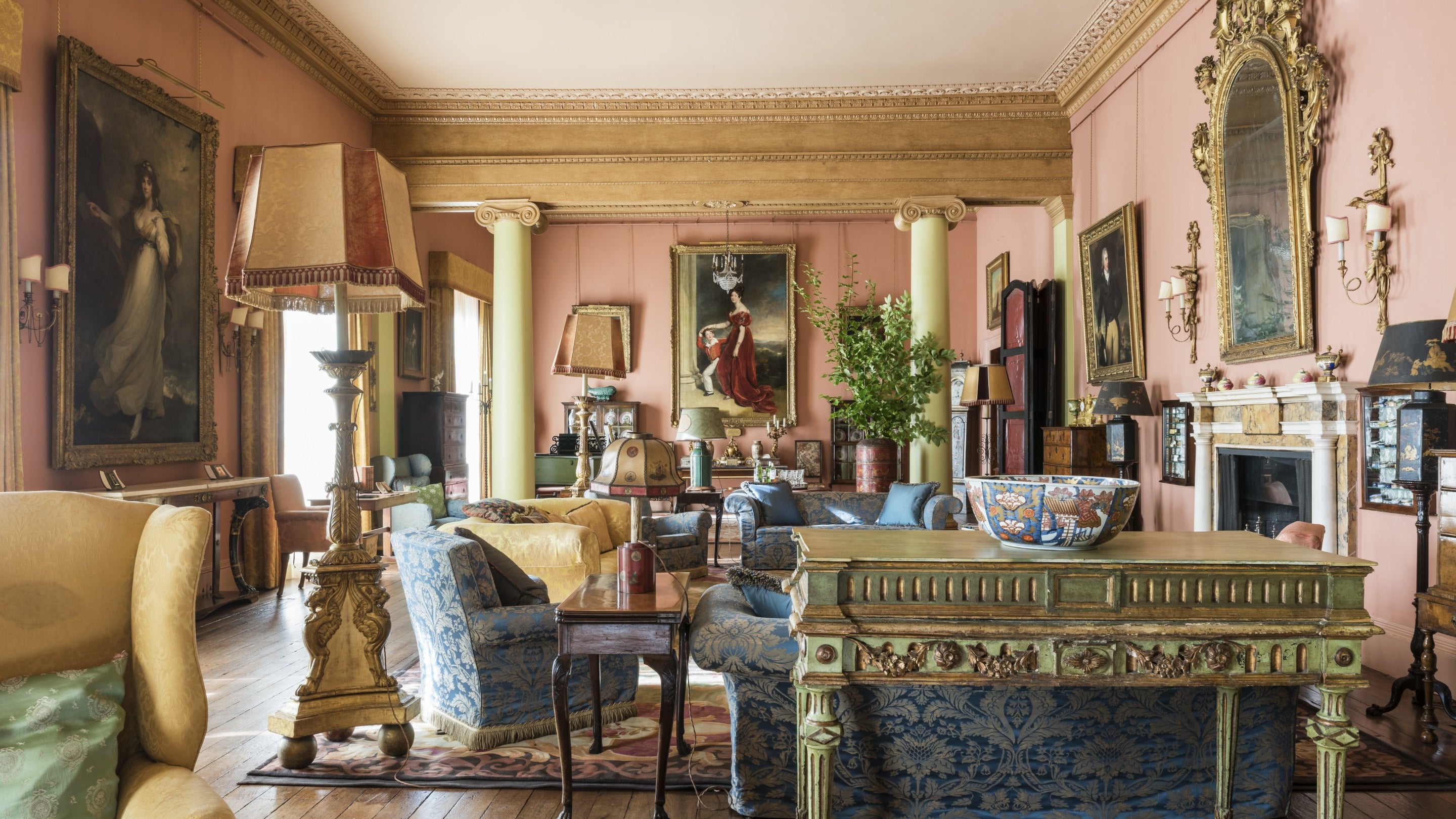 The Drawing room at Mount Stewart, County Down
