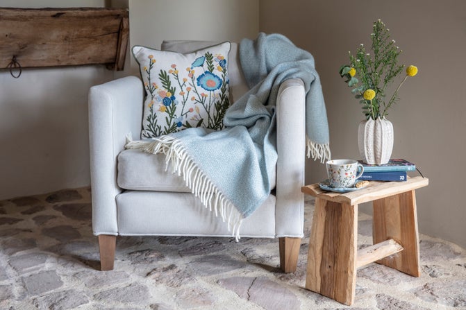 Summer soft furnishing from the shop