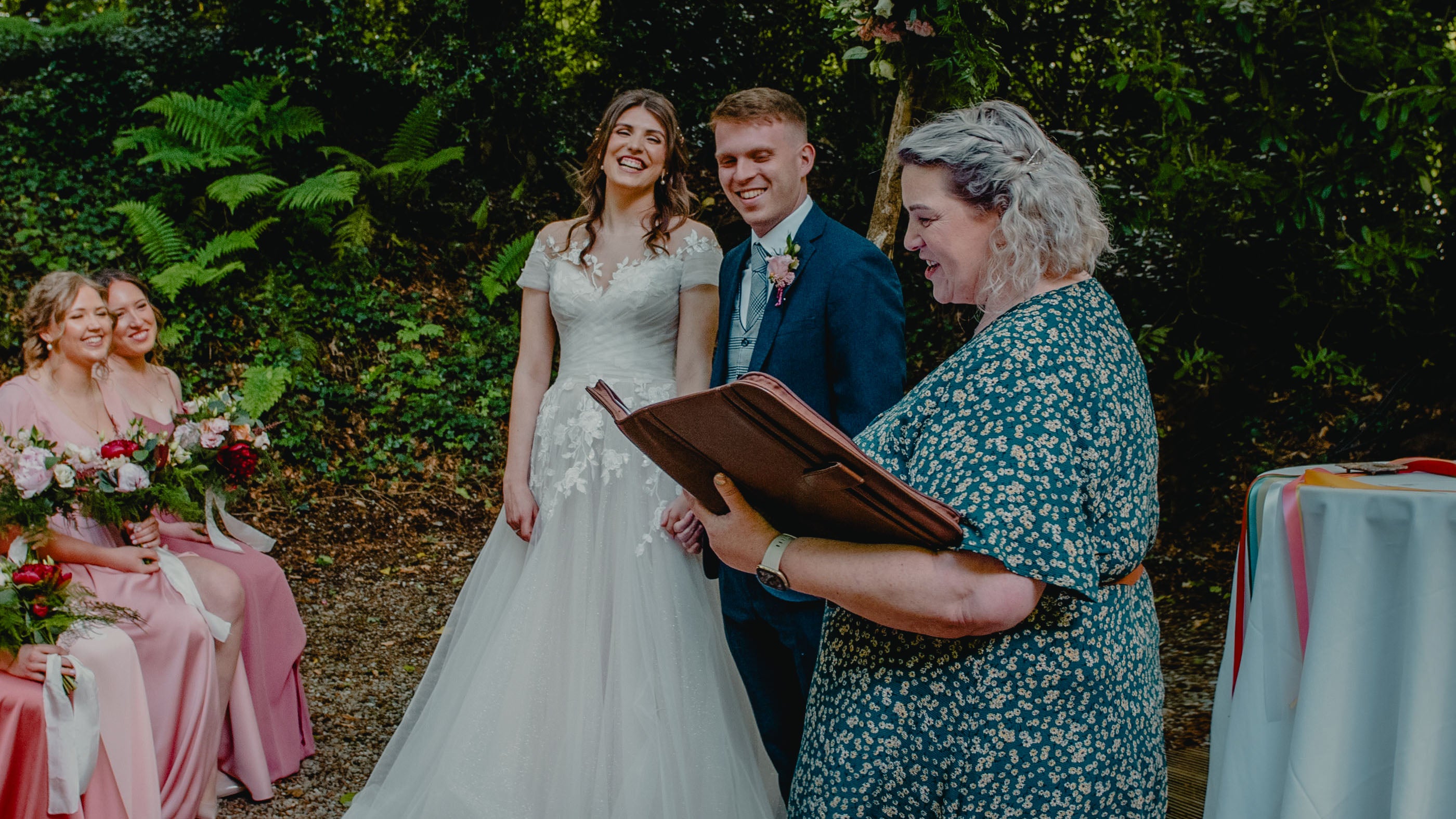 A photograph provided by 'Ceremonies by Caroline'.