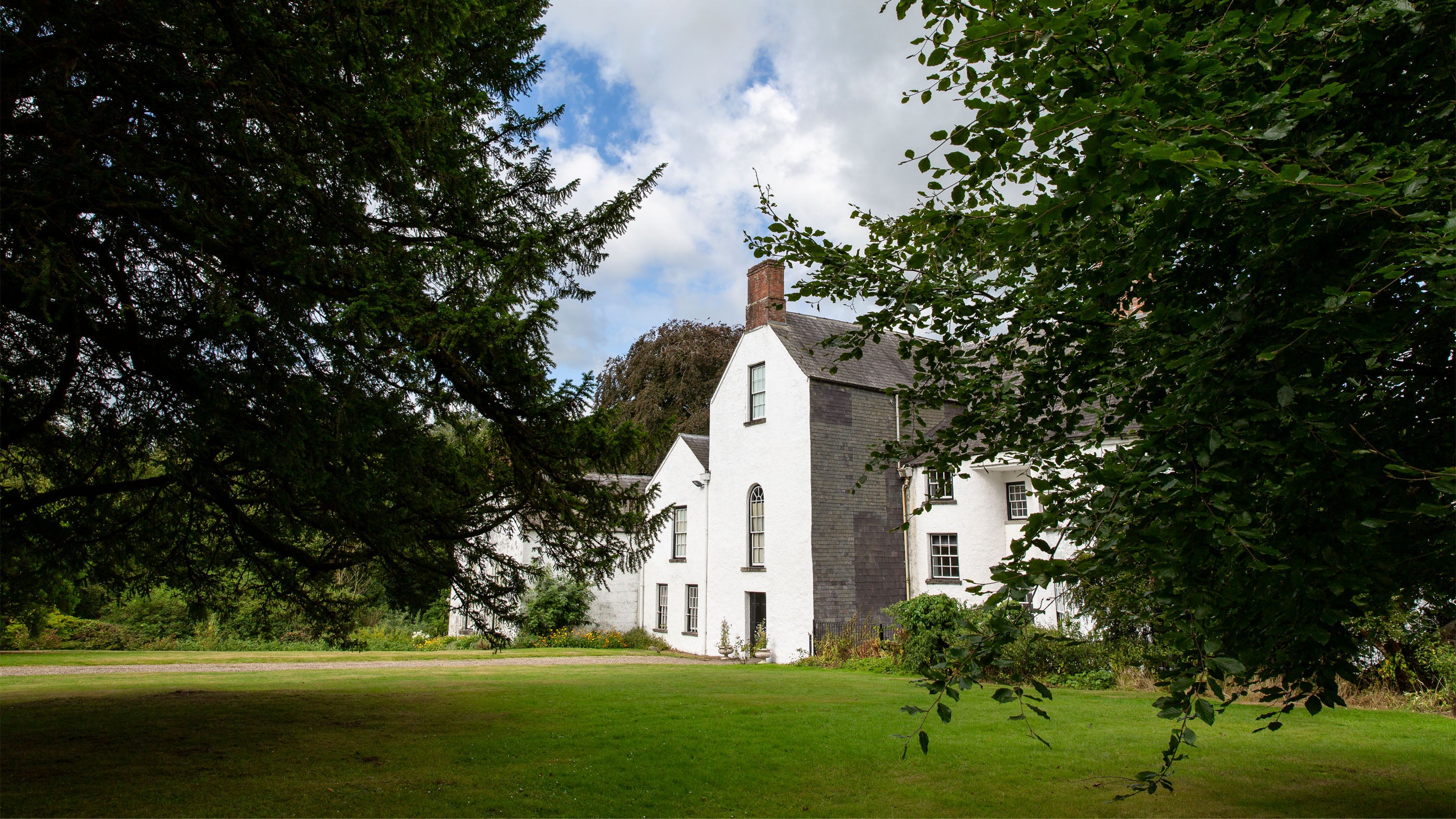 Back of the plantation house at Springhill, County L'derry, Northern Ireland 