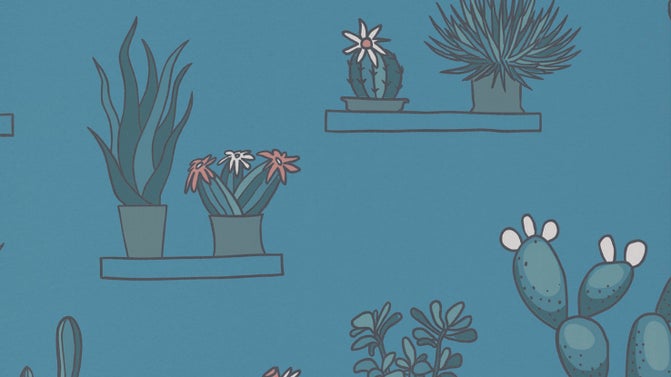 Mr Straw's Greenhouse - Air Force Blue