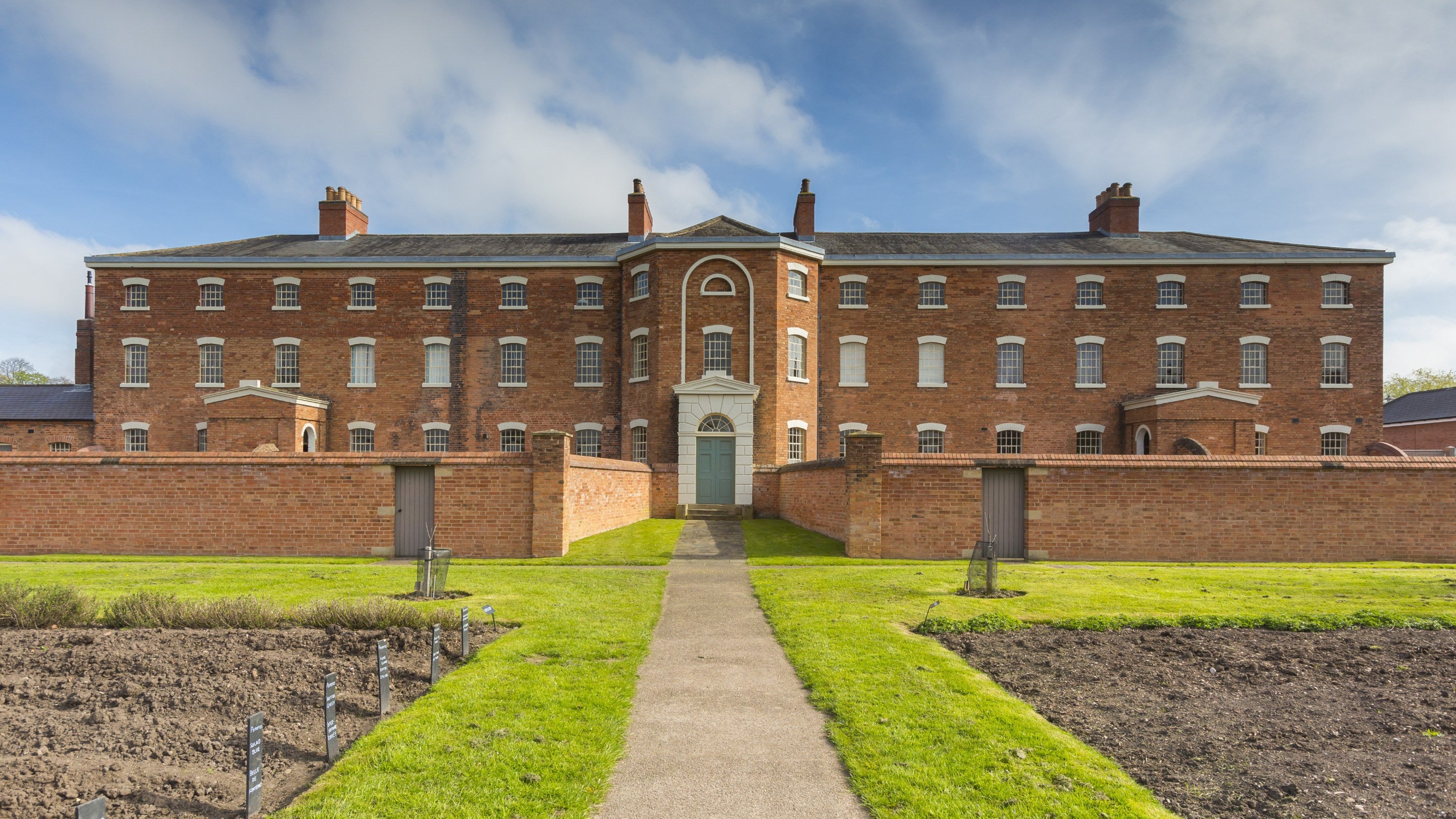 Entrance front of the Workhouse, Nottinghamshire