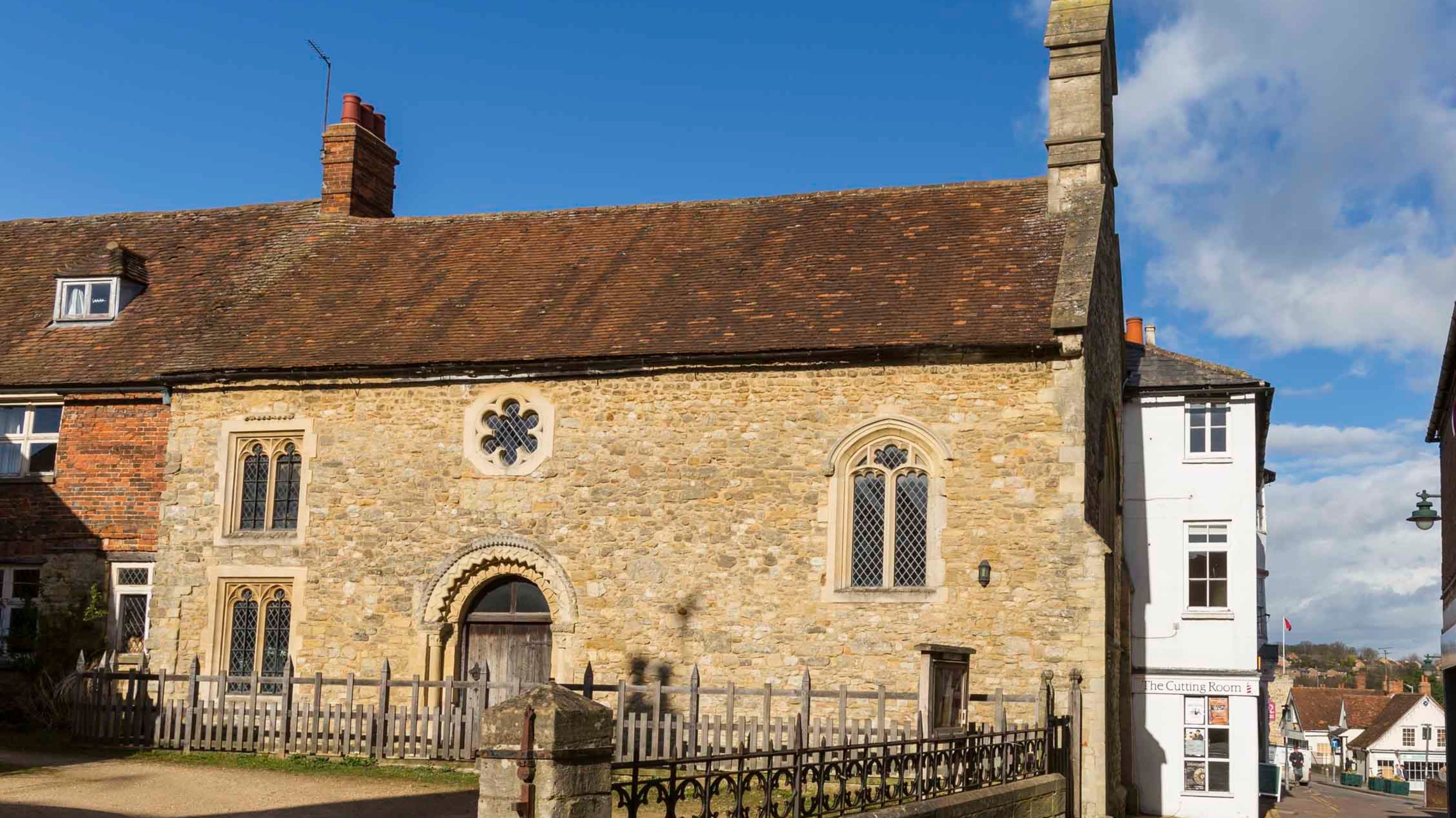 Buckingham Chantry Chapel seen from the road