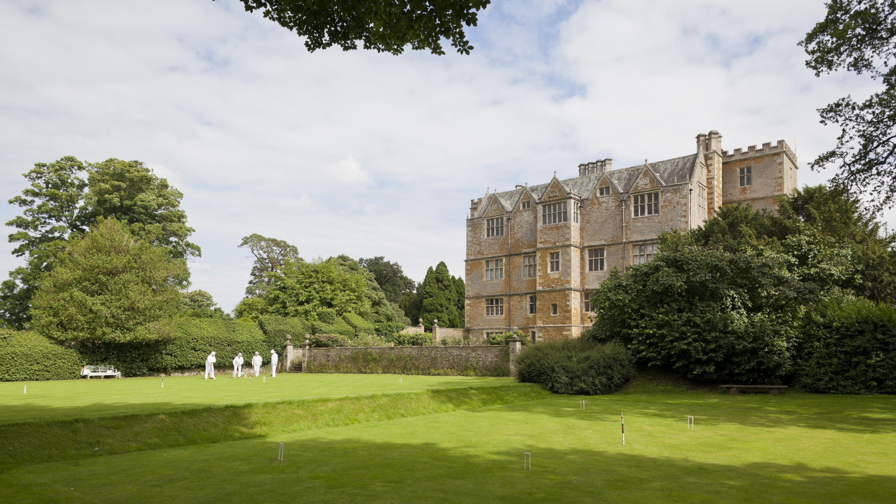 The north facade of Chastleton House, Oxfordshire