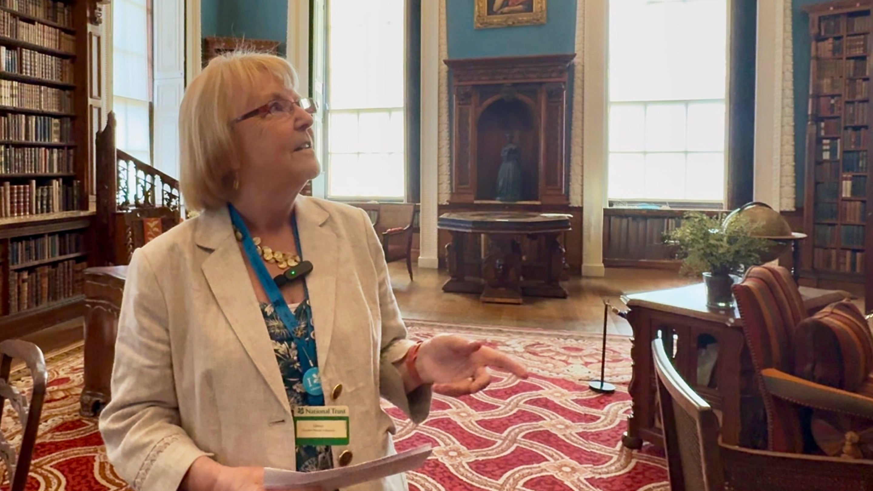 Tour Guide at Claydon House