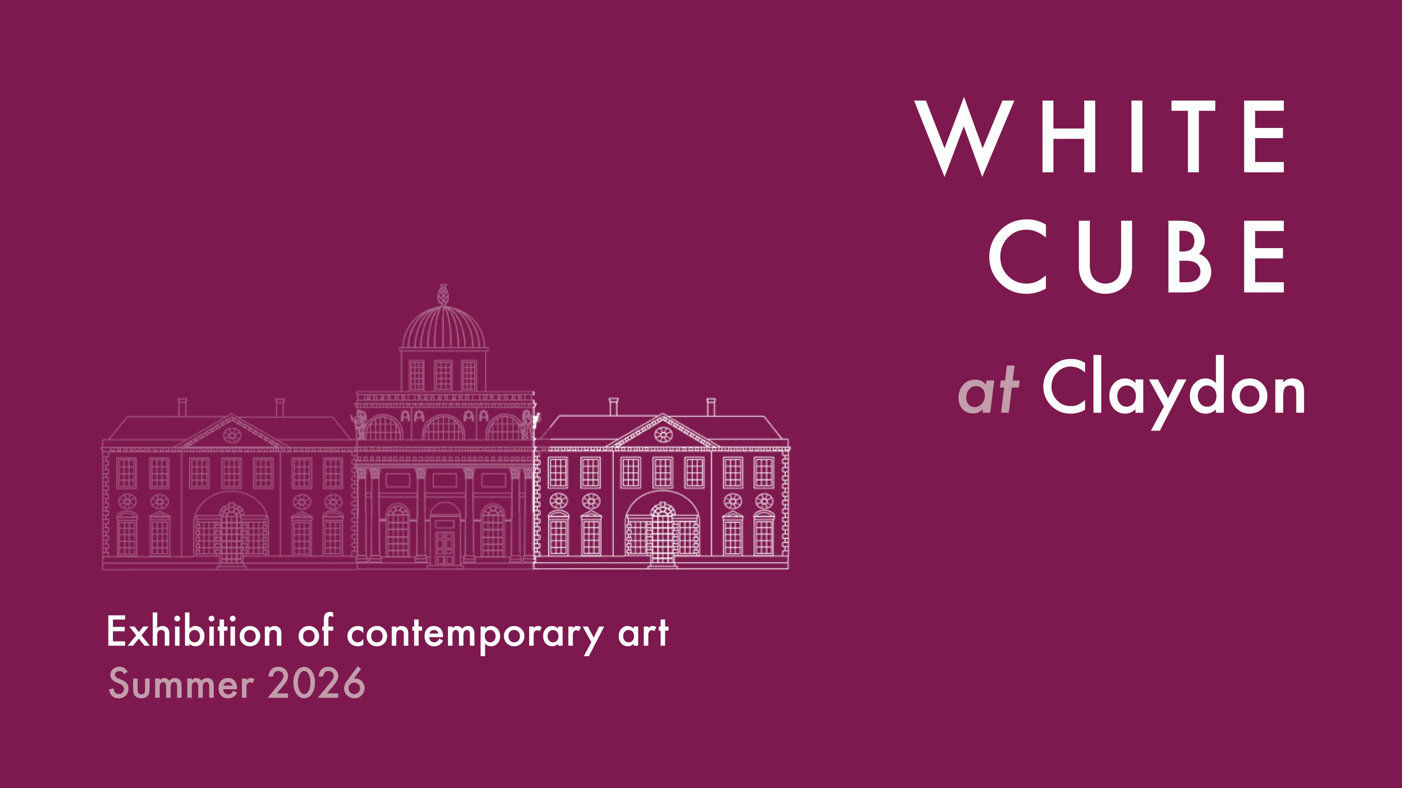 White Cube at Claydon