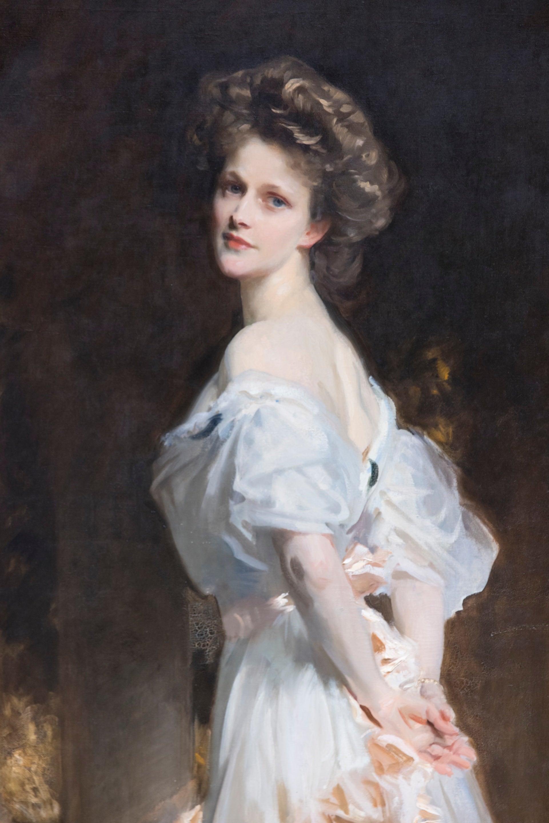 A portrait of Nancy Astor by John Singer Sargent at Cliveden, Buckinghamshire