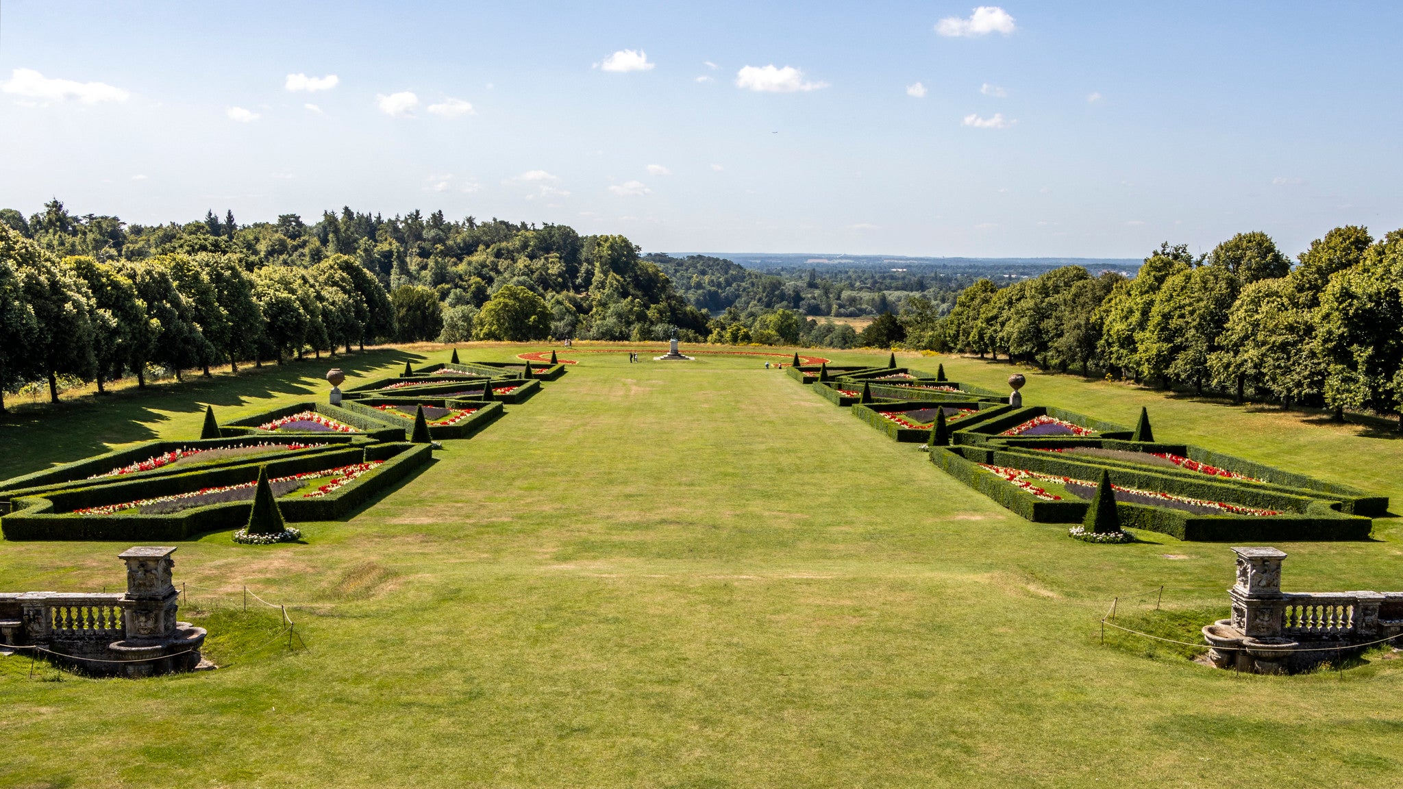 The Parterre in Summer