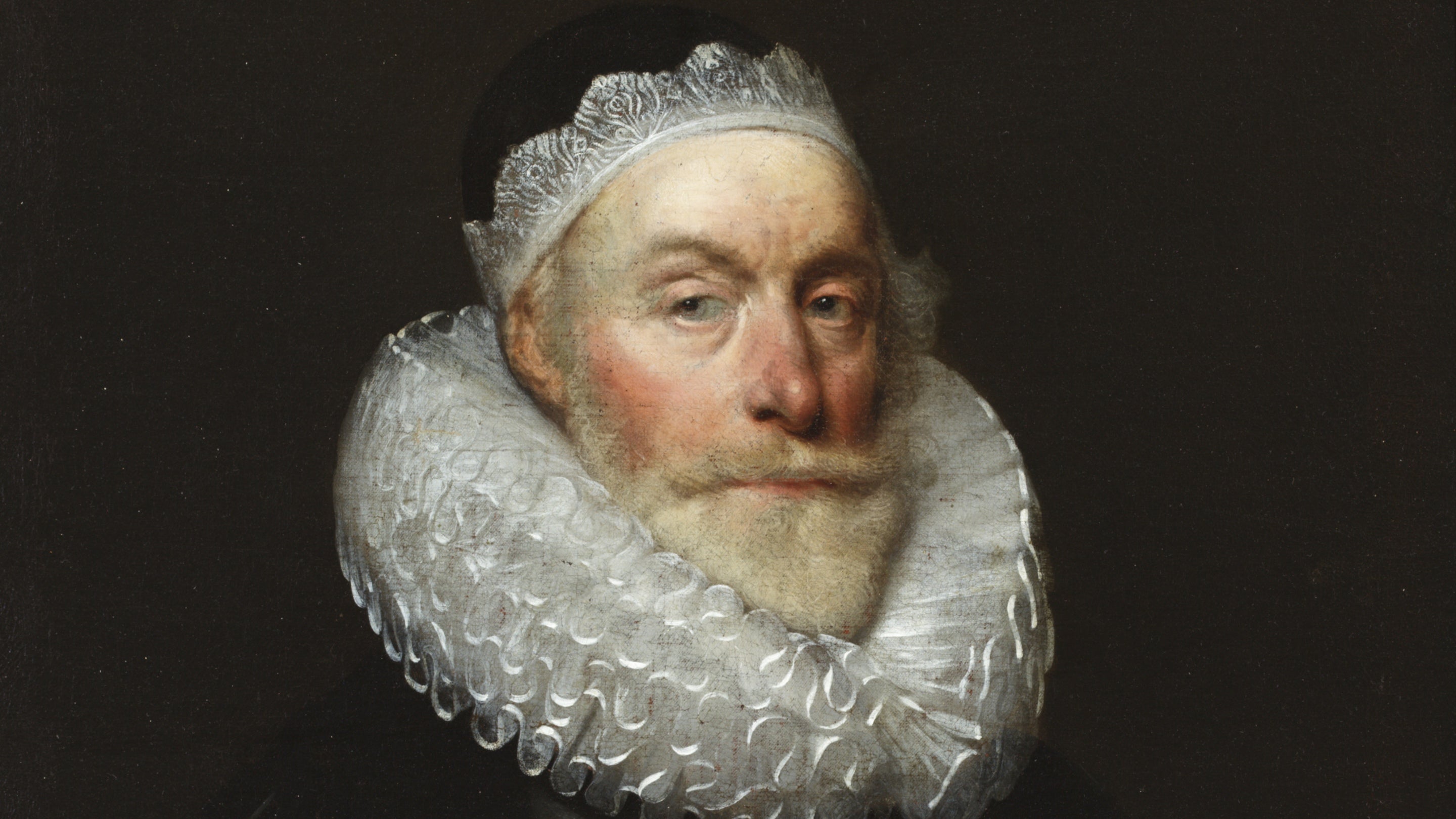 A portrait of Sir Francis Knollys the Younger in approximately 1630, at Greys Court in Oxfordshire.