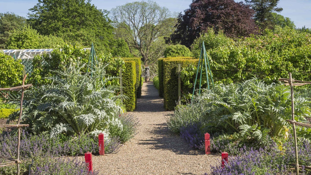 The garden at Greys Court Oxfordshire National Trust