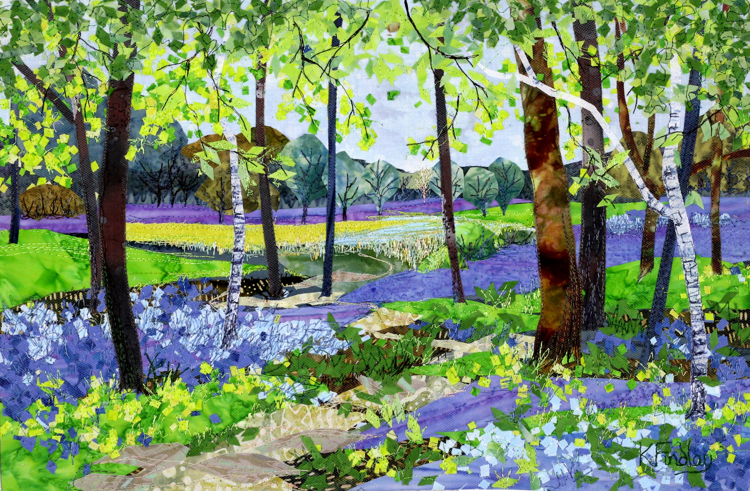 "My Favourite Things" by Kate Findlay (previously exhibited in the Cromwellian at Greys Court)