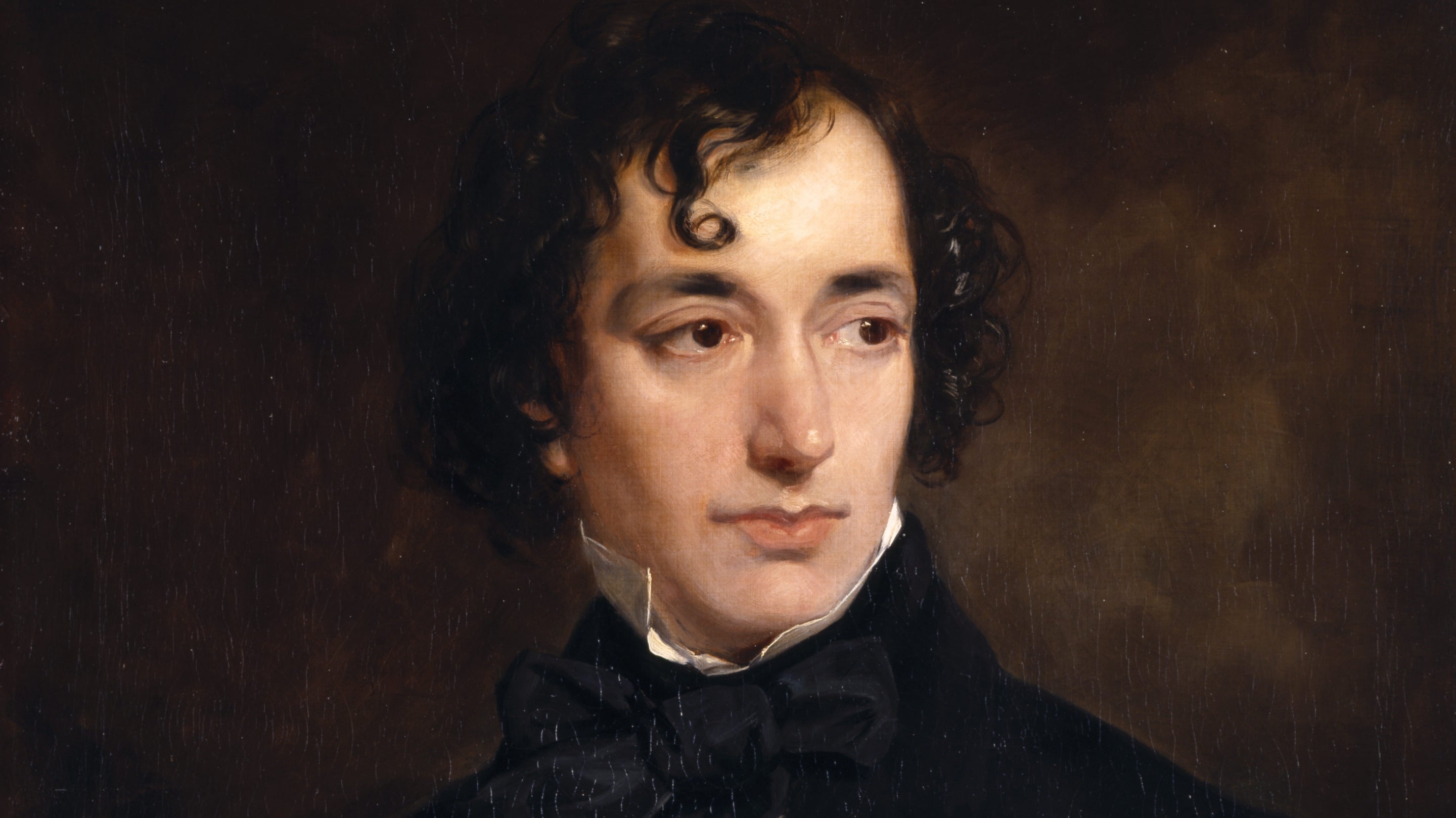 Portrait of Disraeli as a young man