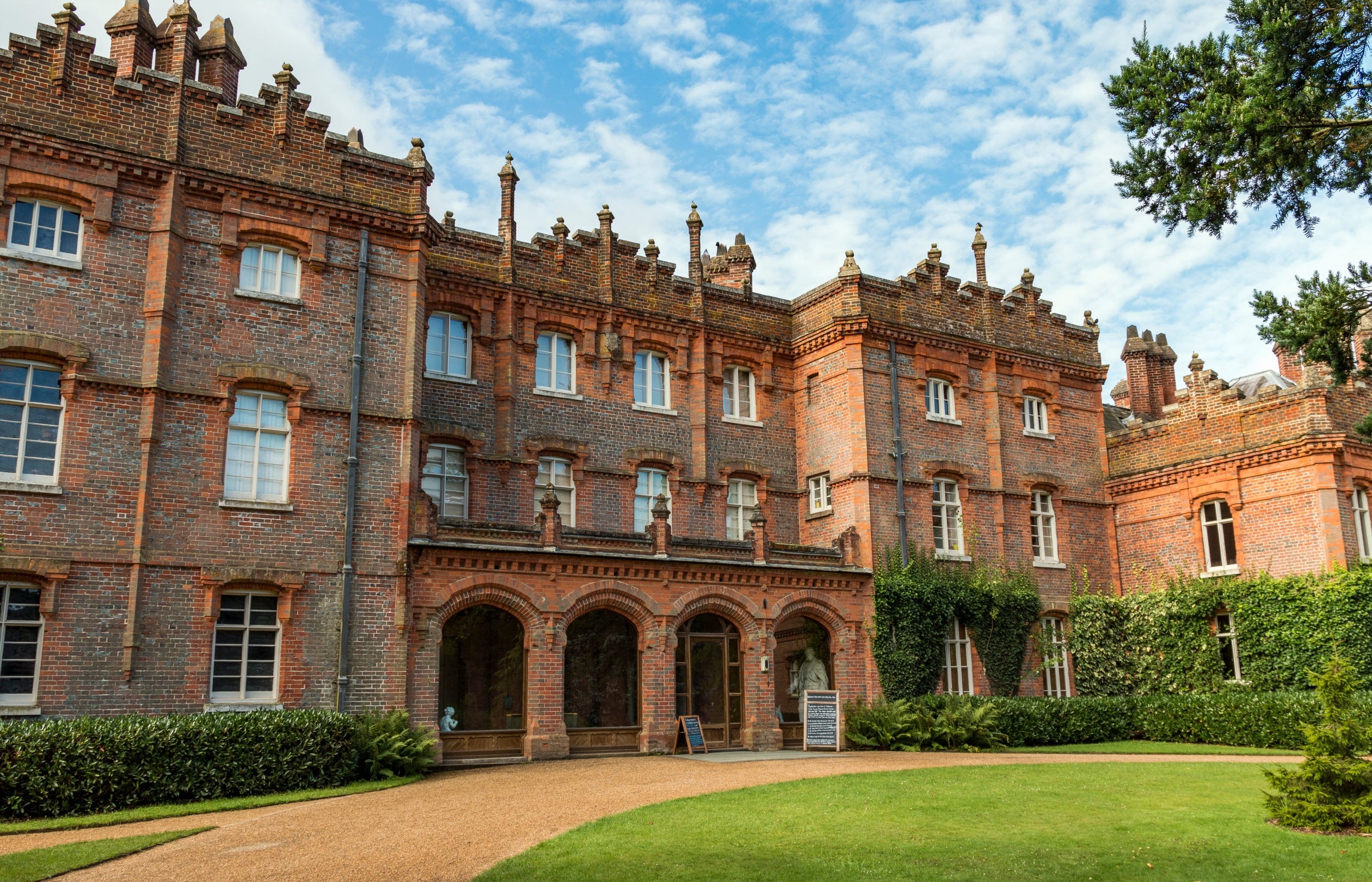 North facade of Hughenden Manor, Buckinghamshire