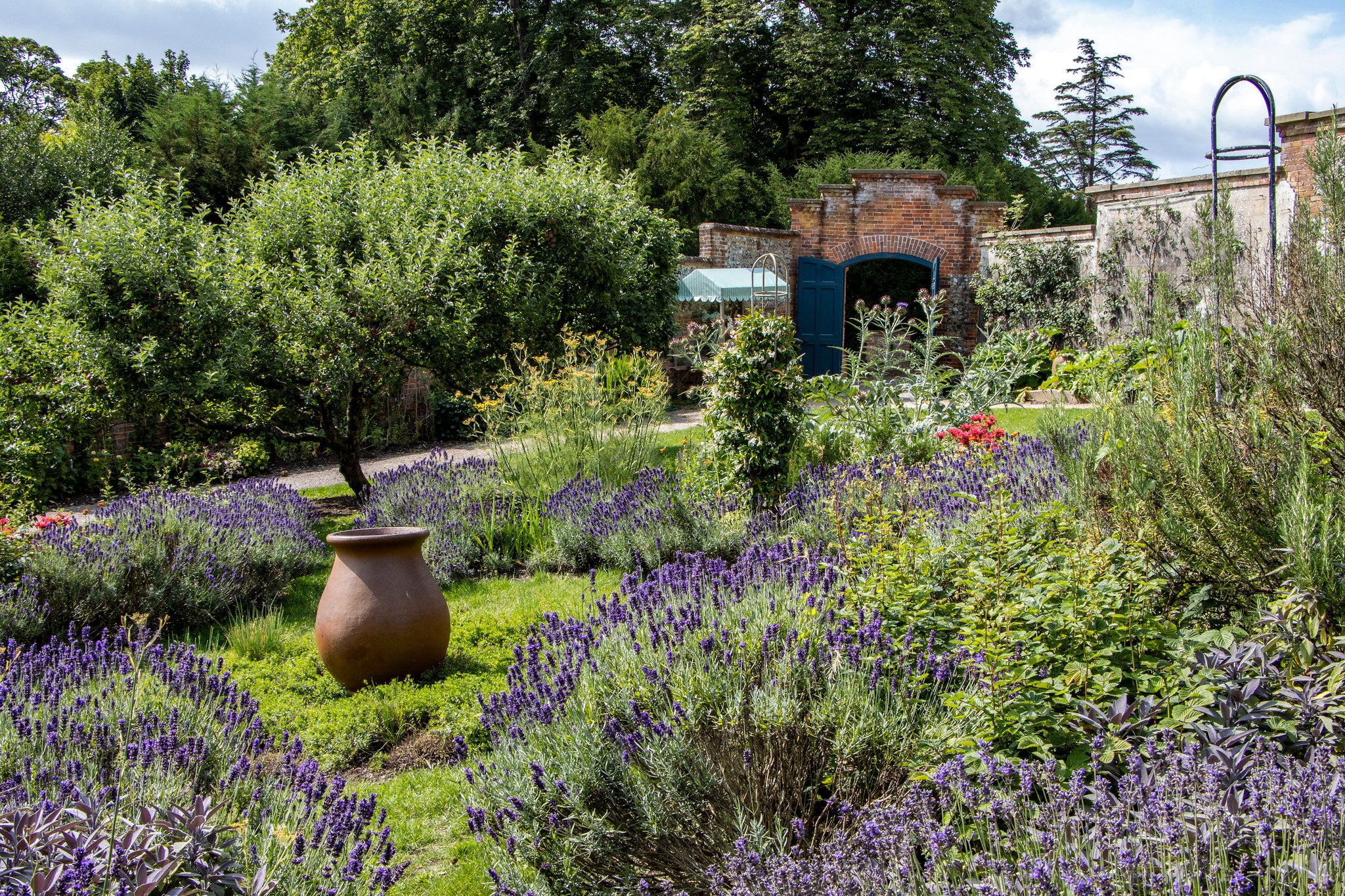 The Walled Garden at Hughenden, Buckinghamshire