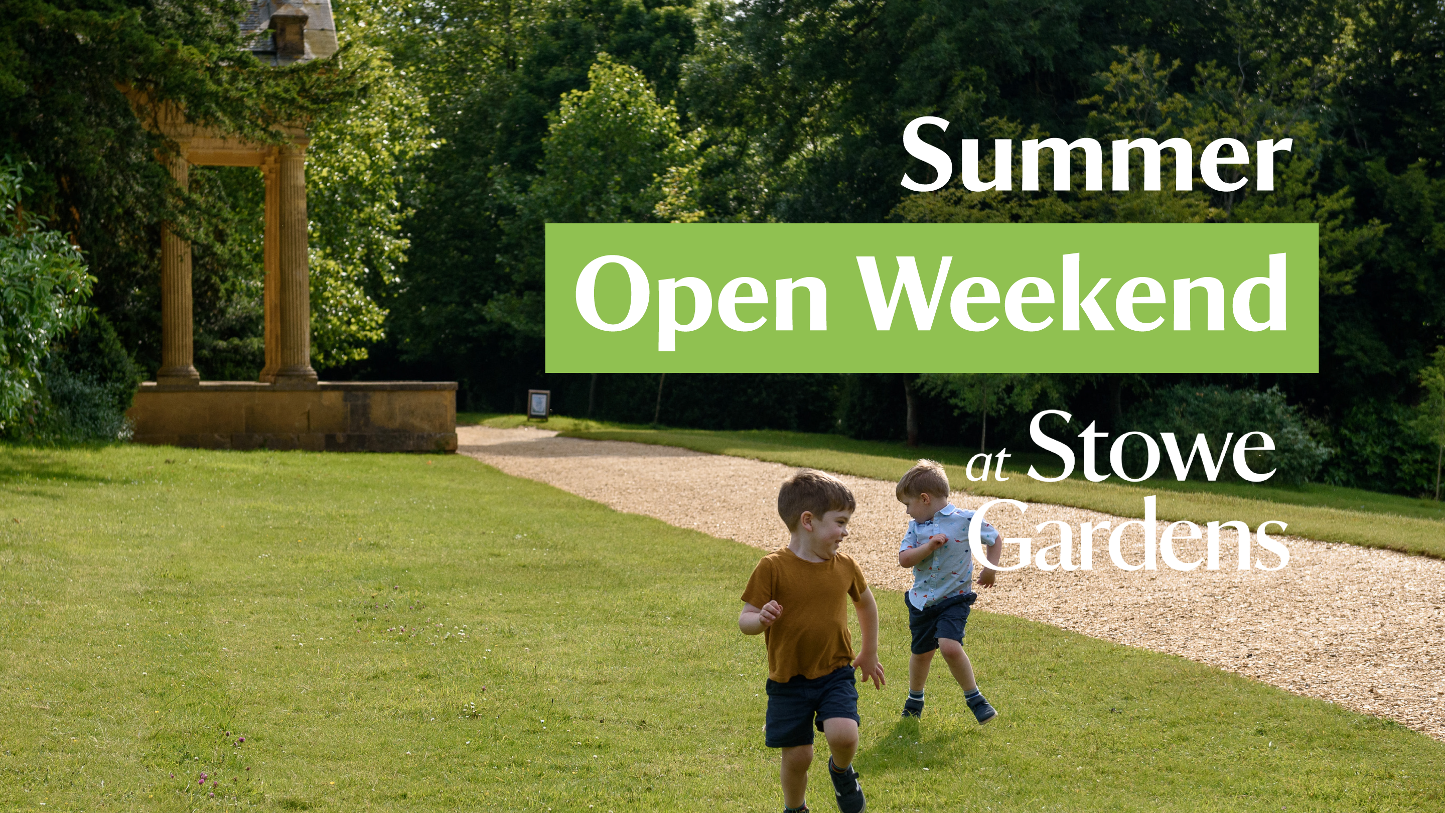 Summer Open Weekend at Stowe Gardens