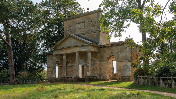 Temple of Friendship at Stowe Gardens