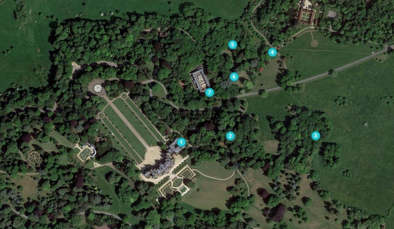 Baron's walk online trail map