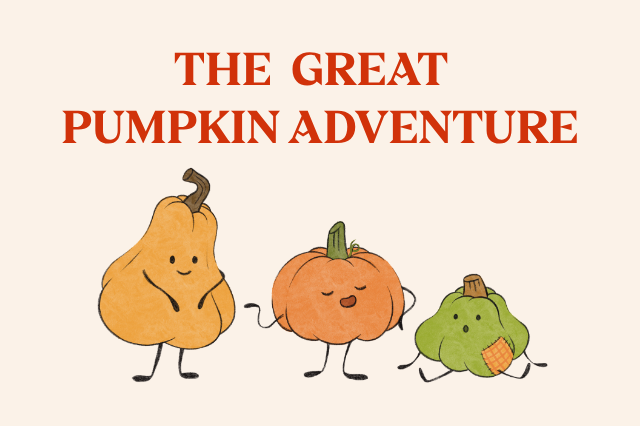 Three Illustrated Pumkins