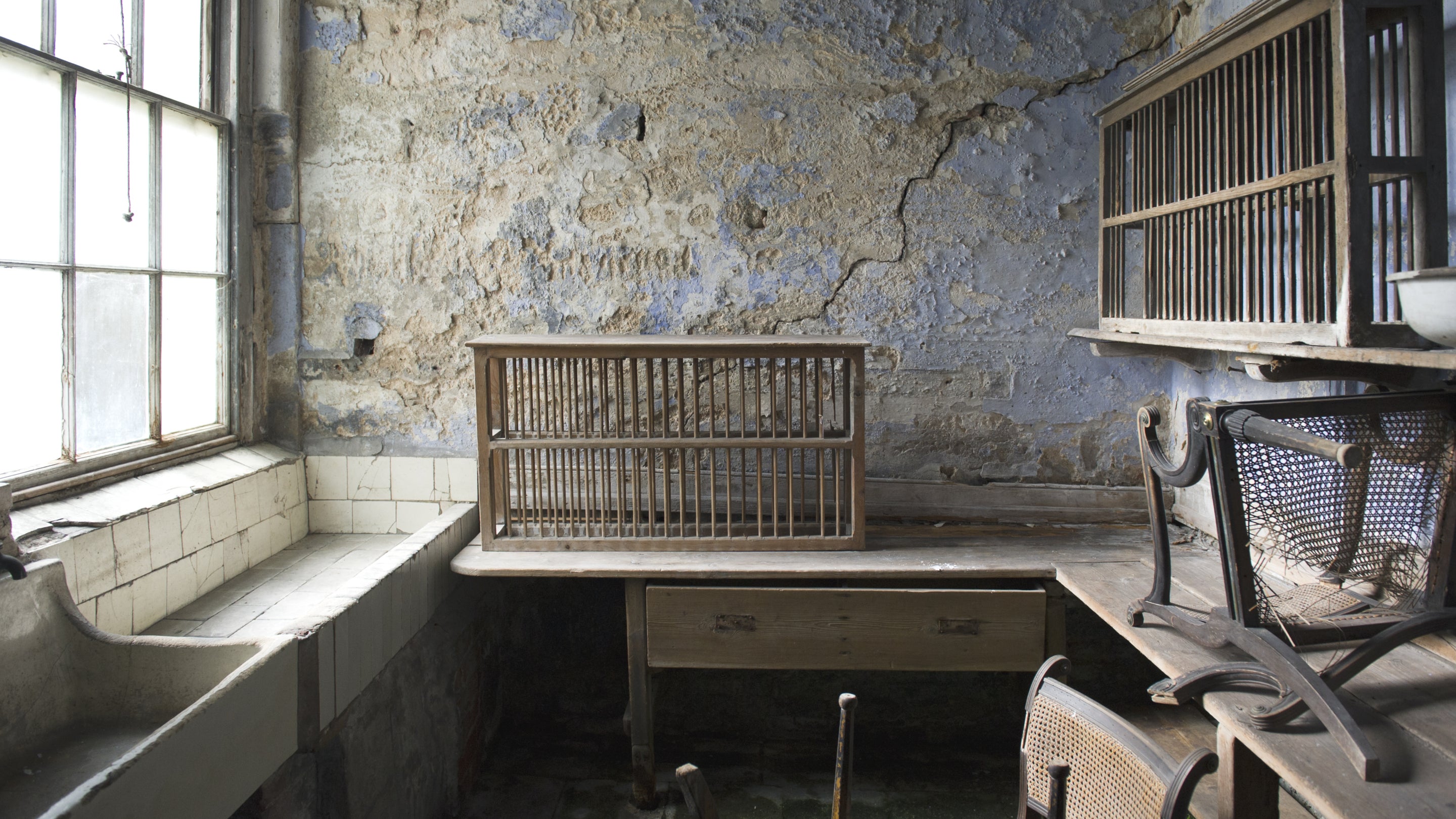 The scullery at Calke Abbey, Derbyshire