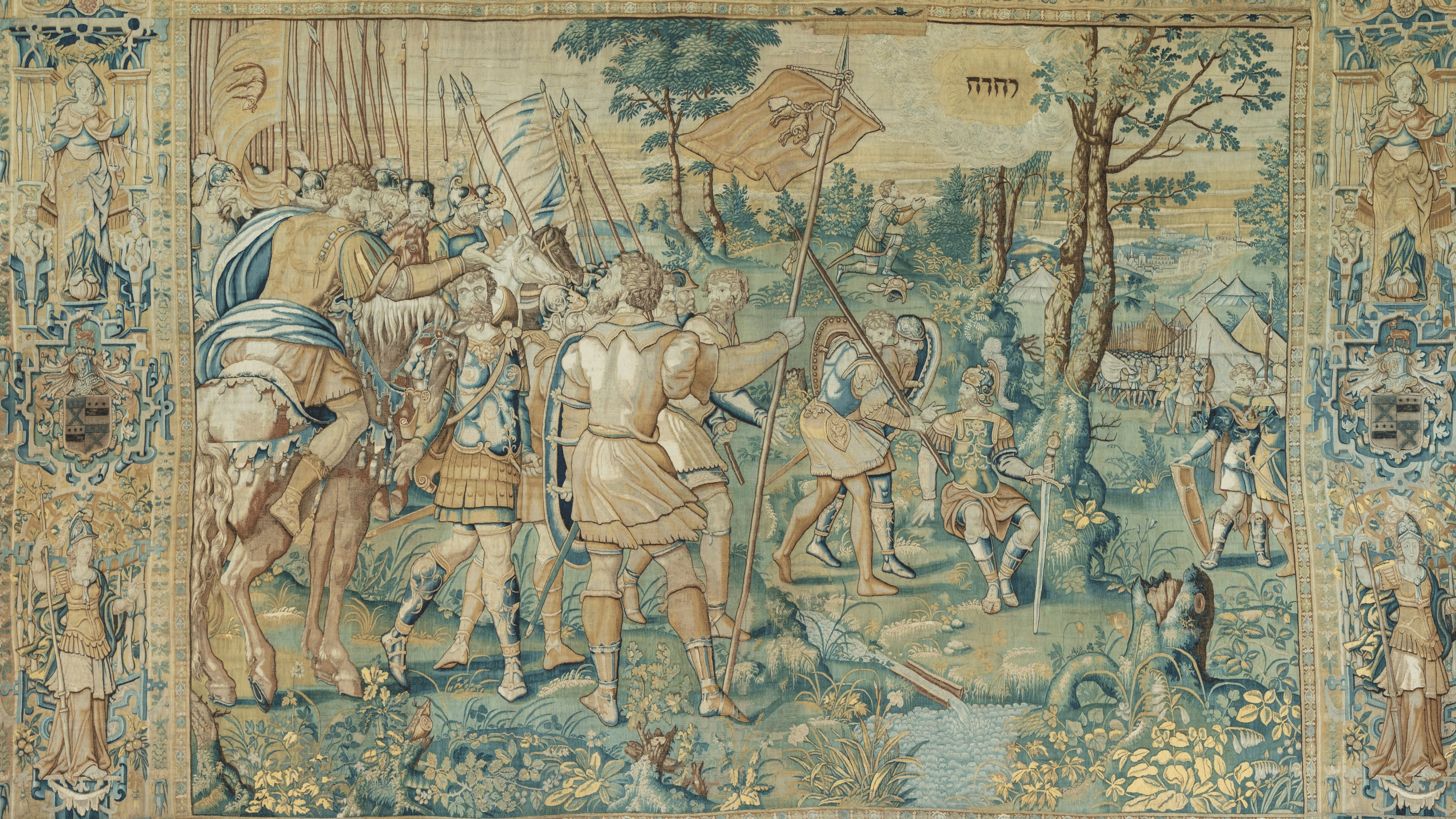 Gideon Tapestry after conservation