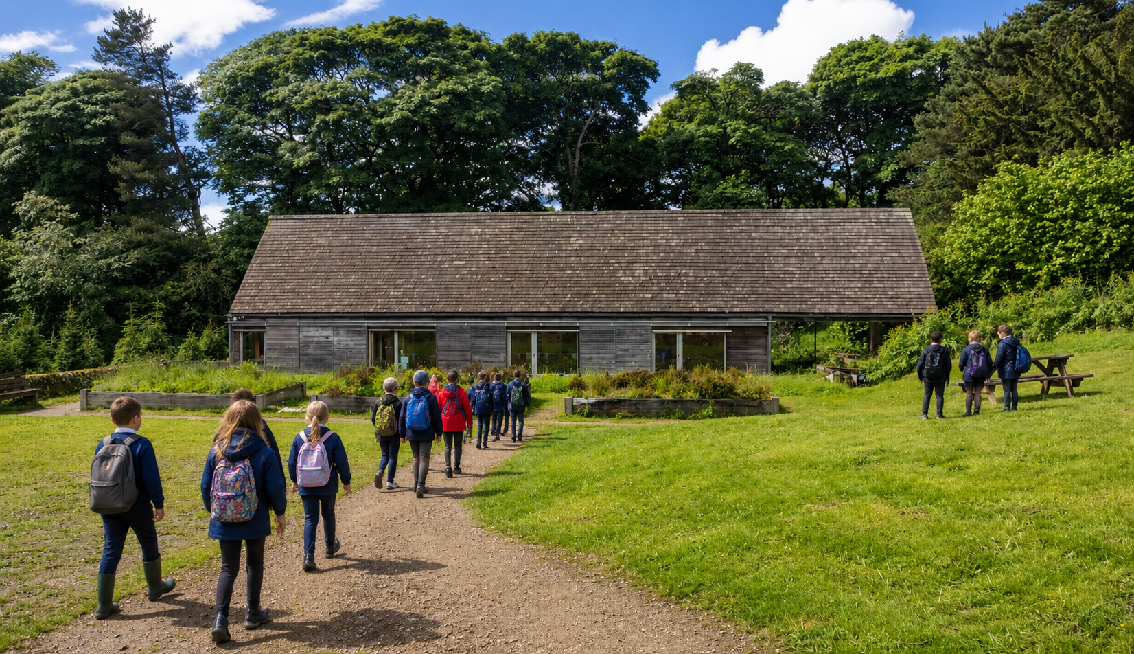 Longshaw Estate Moorland Discovery Centre Peak District