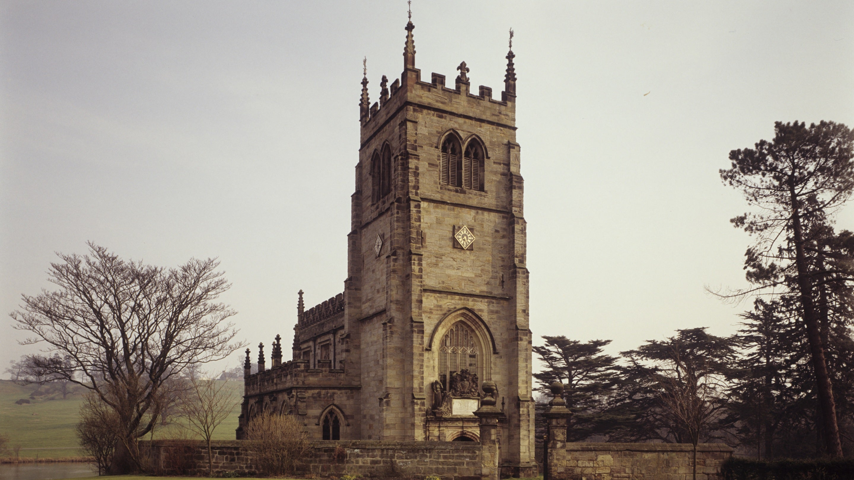 The exterior of Staunton Harold Church, Leicestershire