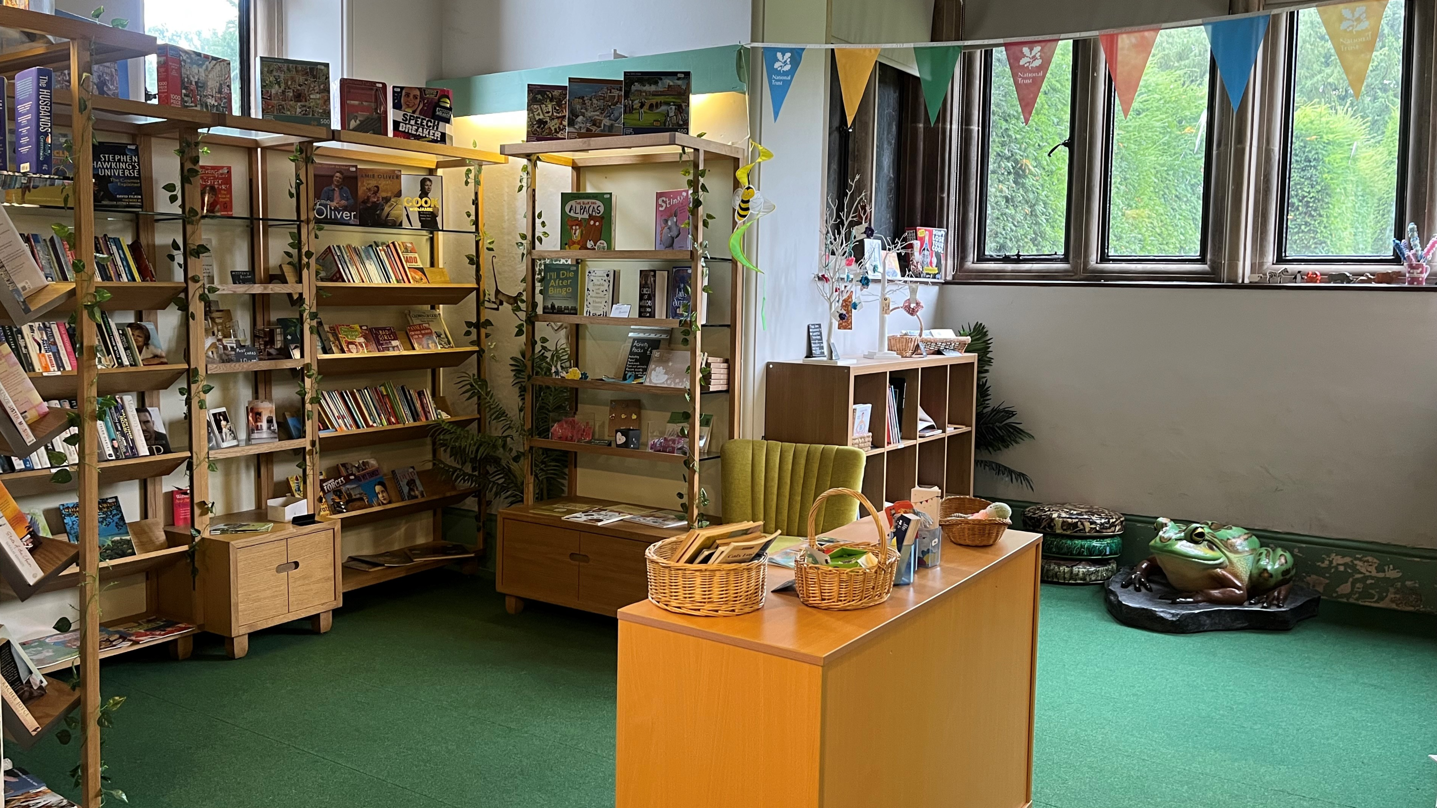 An image of the Bookshop at The Children's Country House