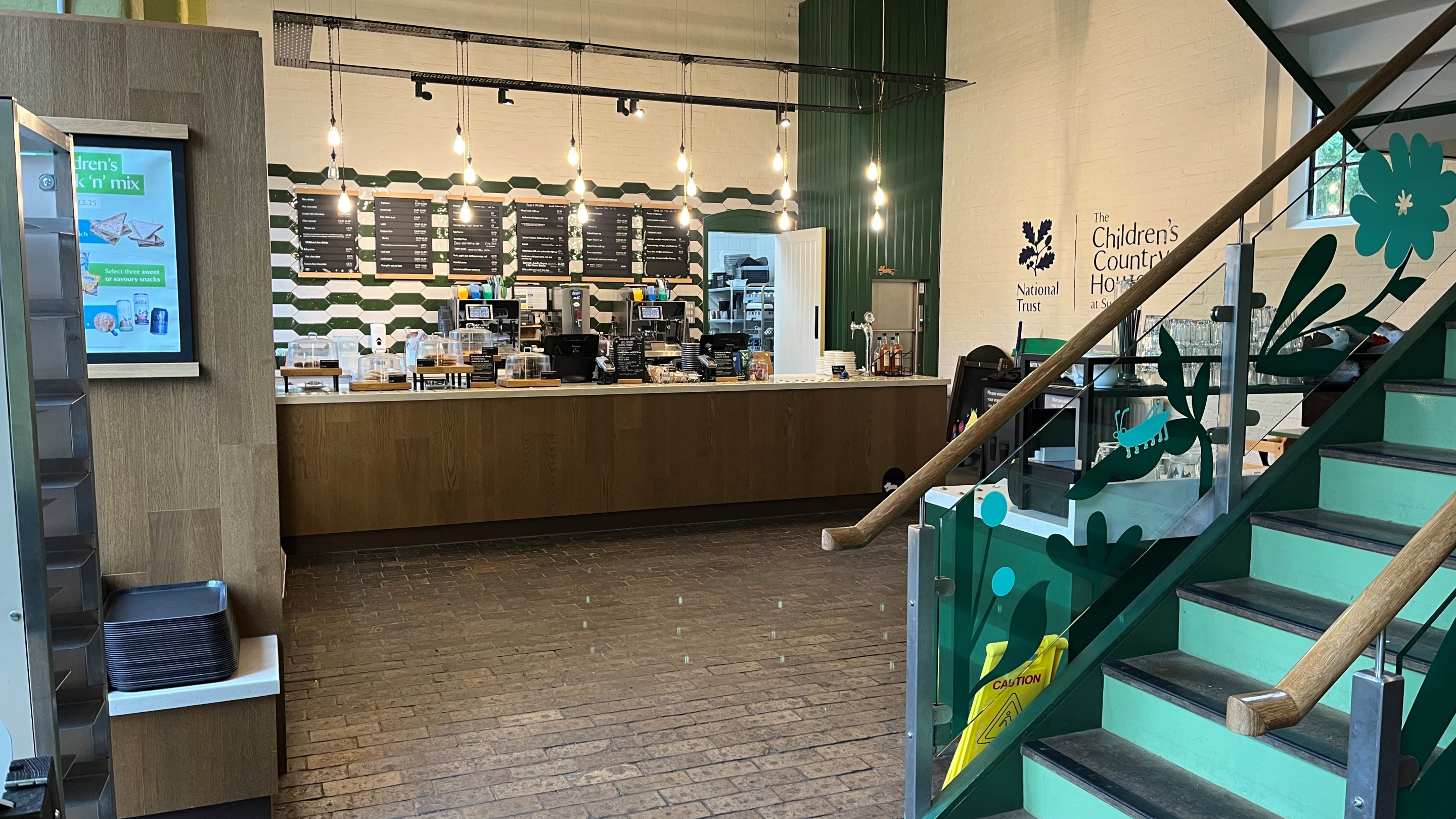 An image of the ground floor of the cafe at The Children's Country House