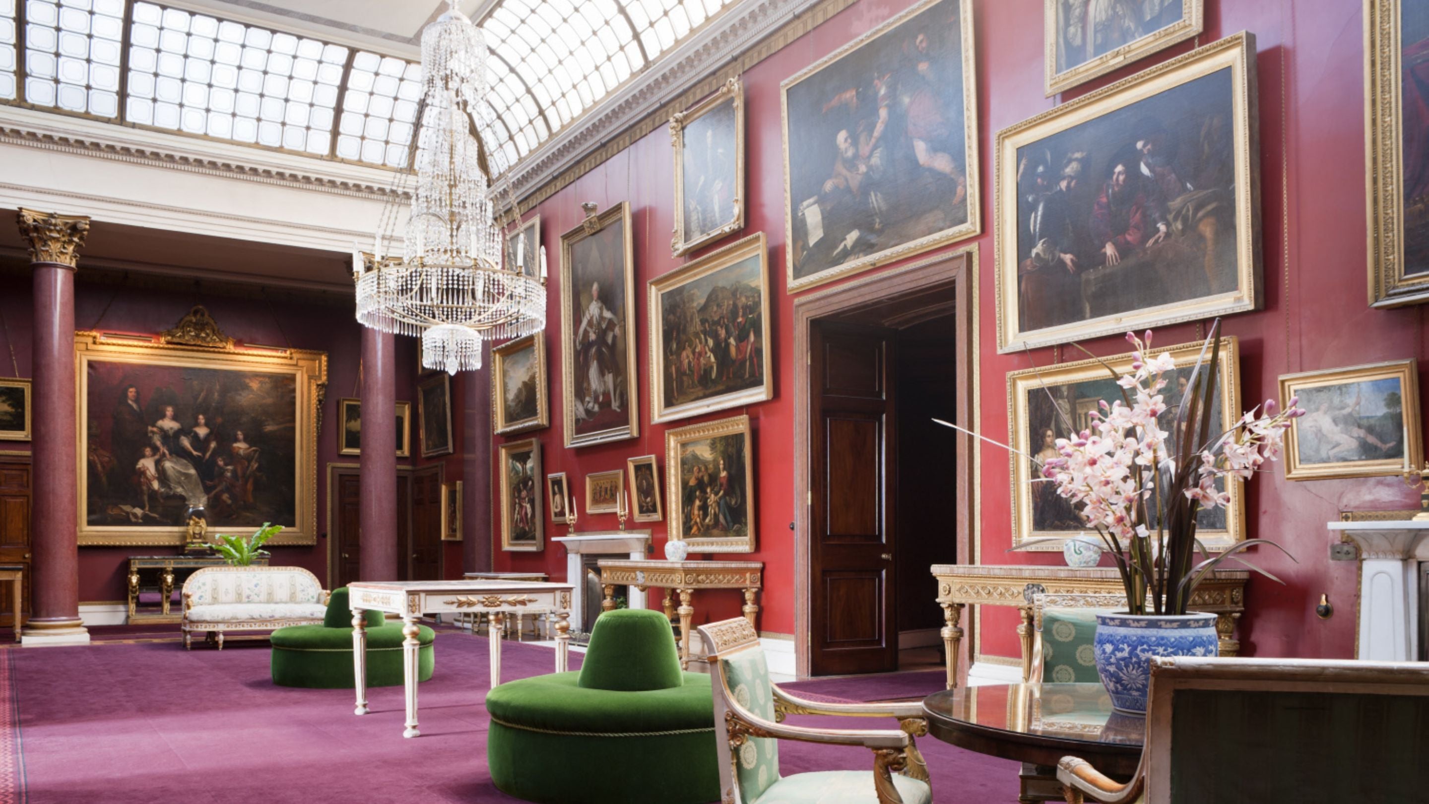 The Picture Gallery at Attingham Park, Shropshire