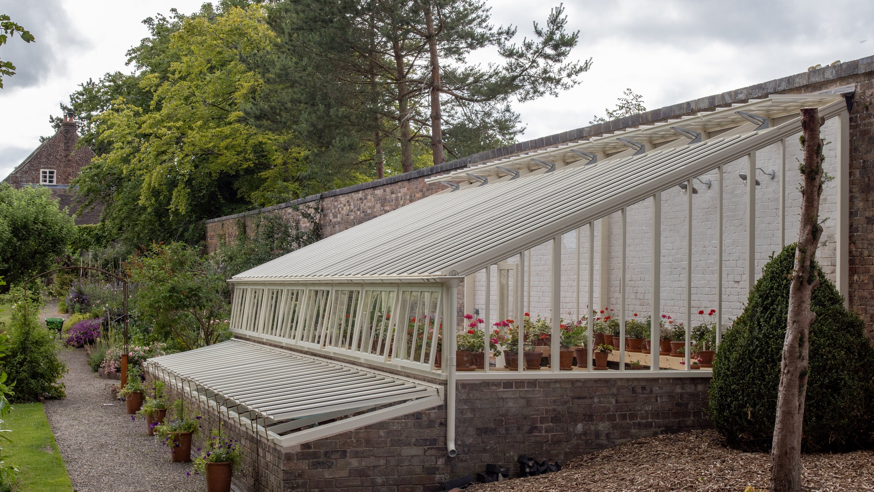 Victorian Glasshouse at Benthall