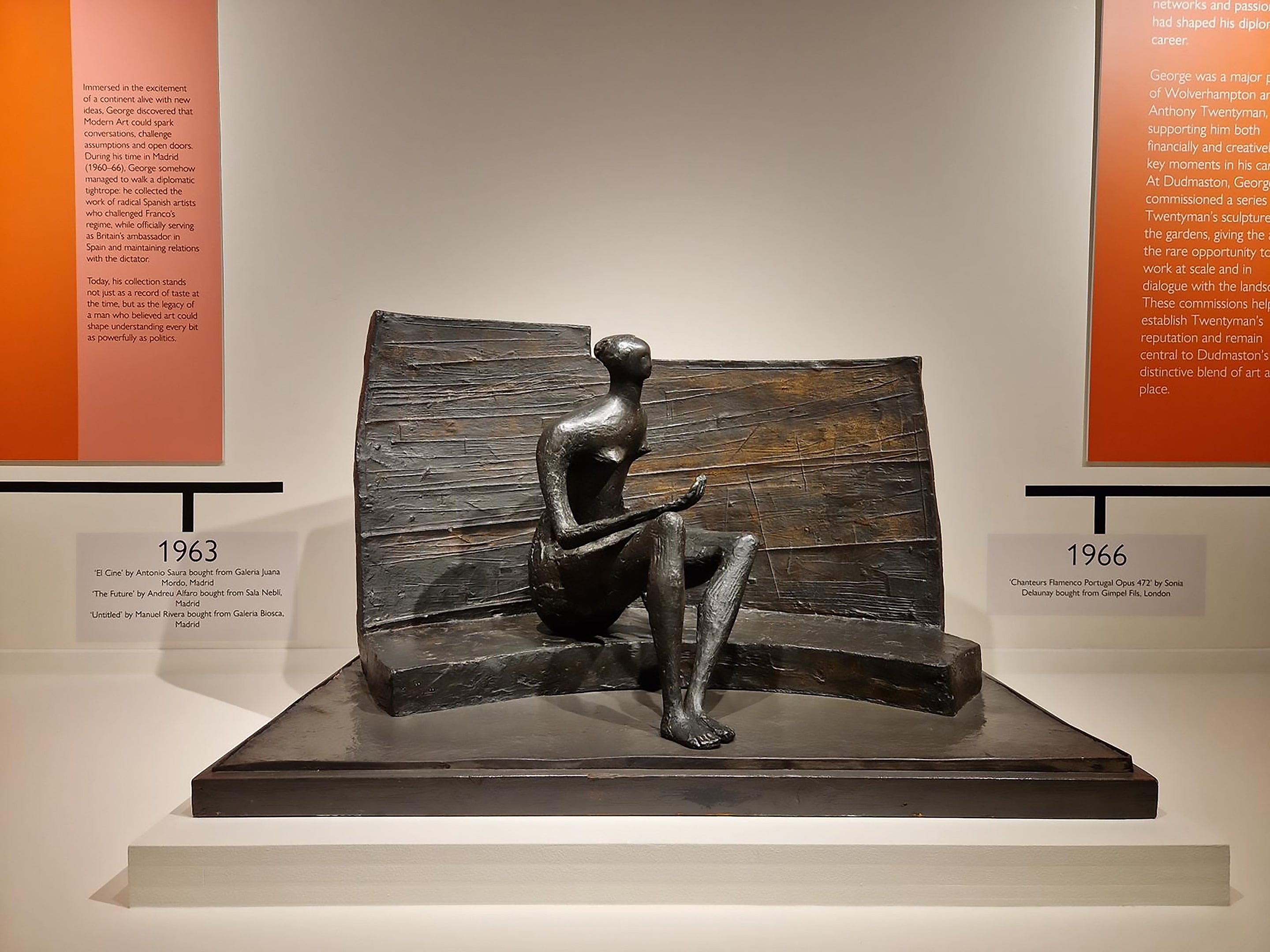 Henry Moore sculpture Gallery one Dudmaston Hall