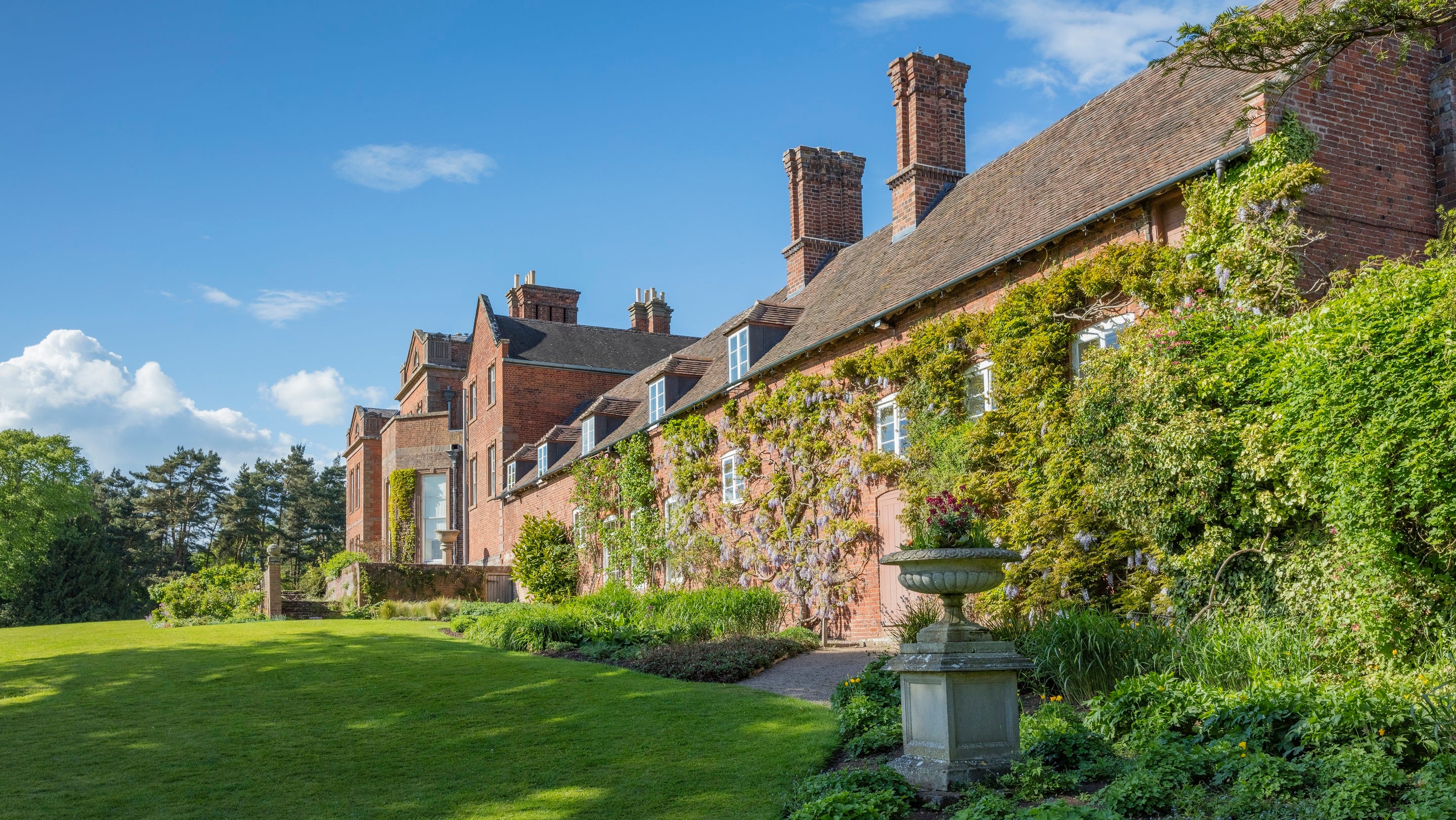 Dudmaston garden spring James Dobson Shropshire