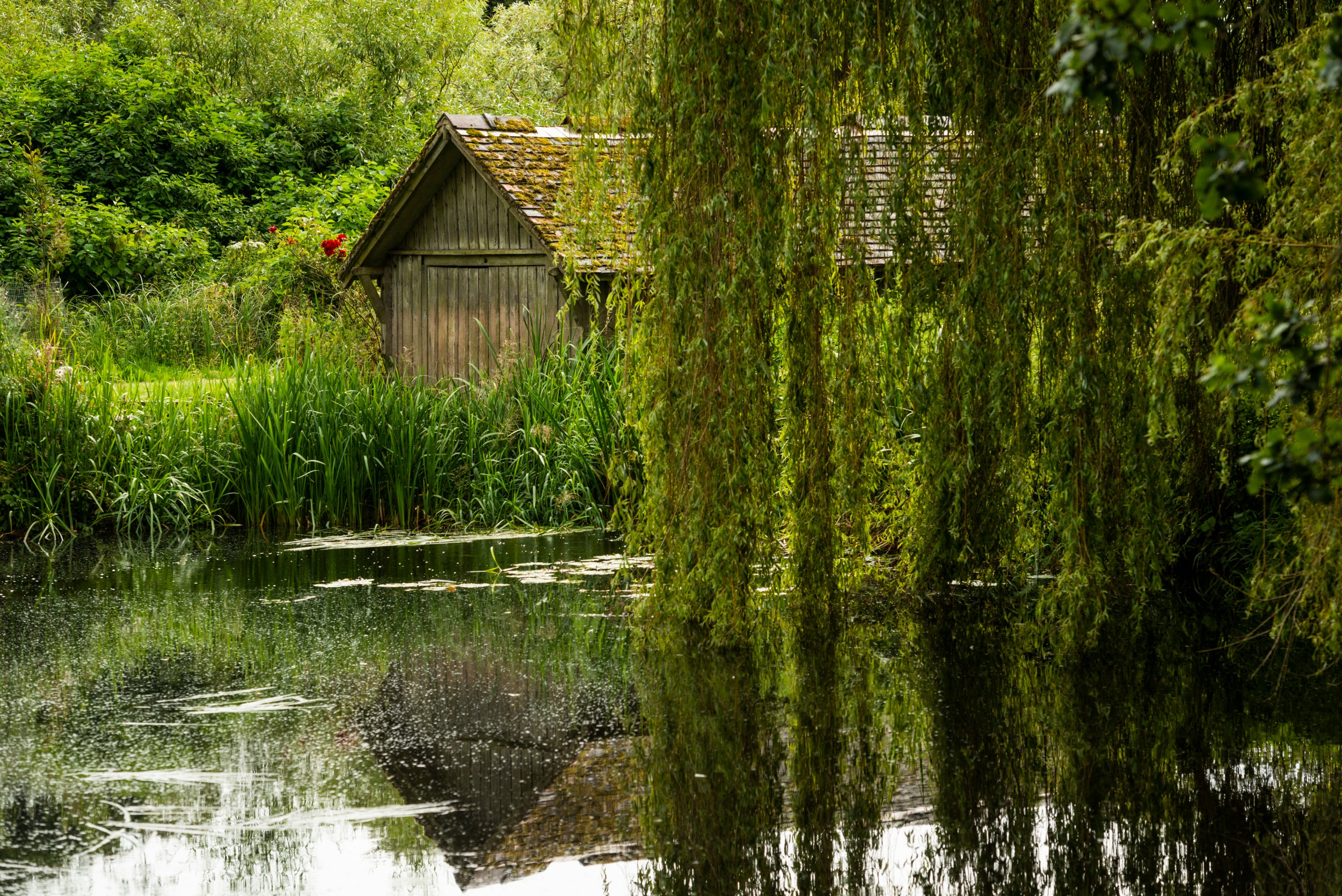 The boathouse at Shugborough Estate, Staffordshire