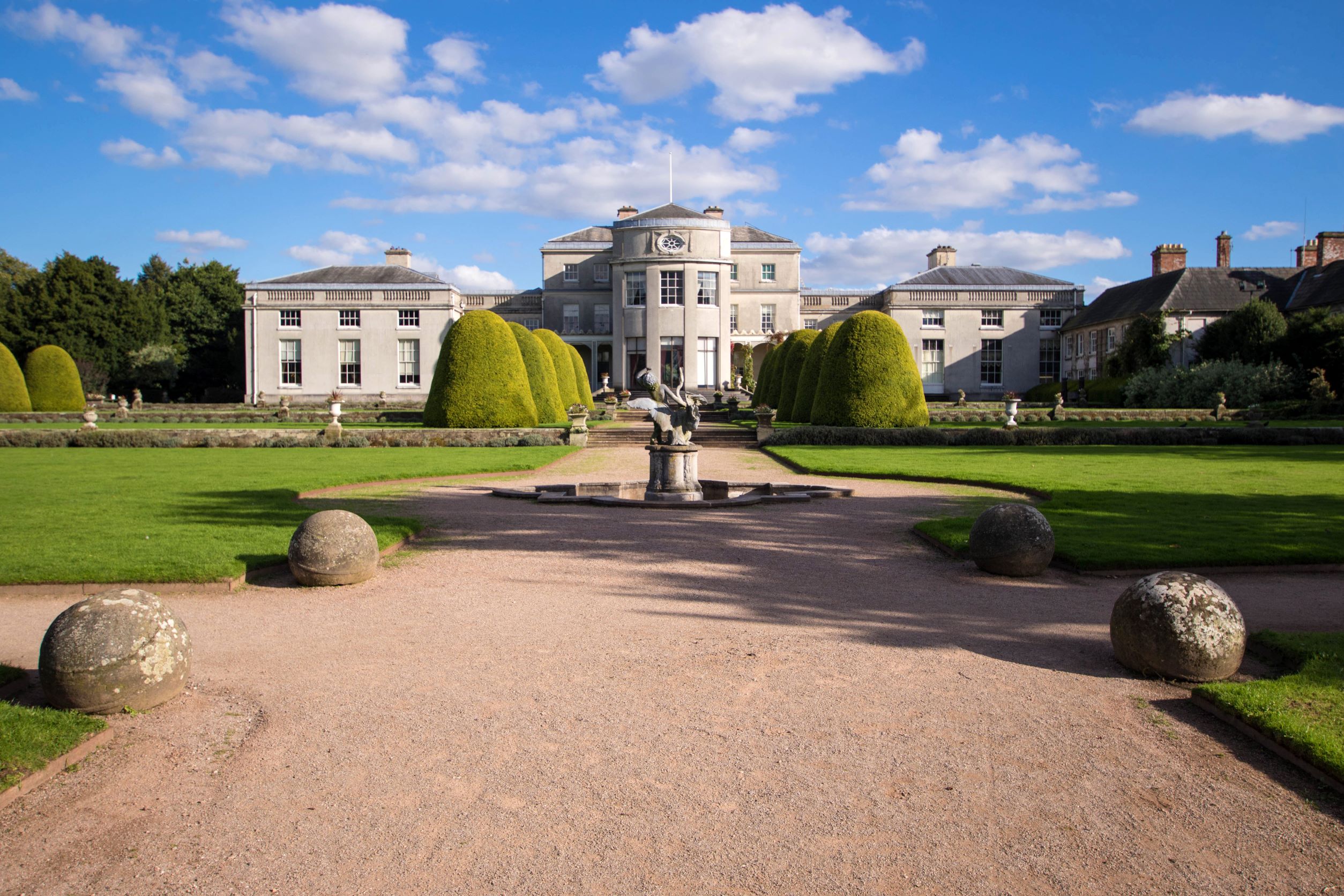View of the Mansion at Shugborough Estate