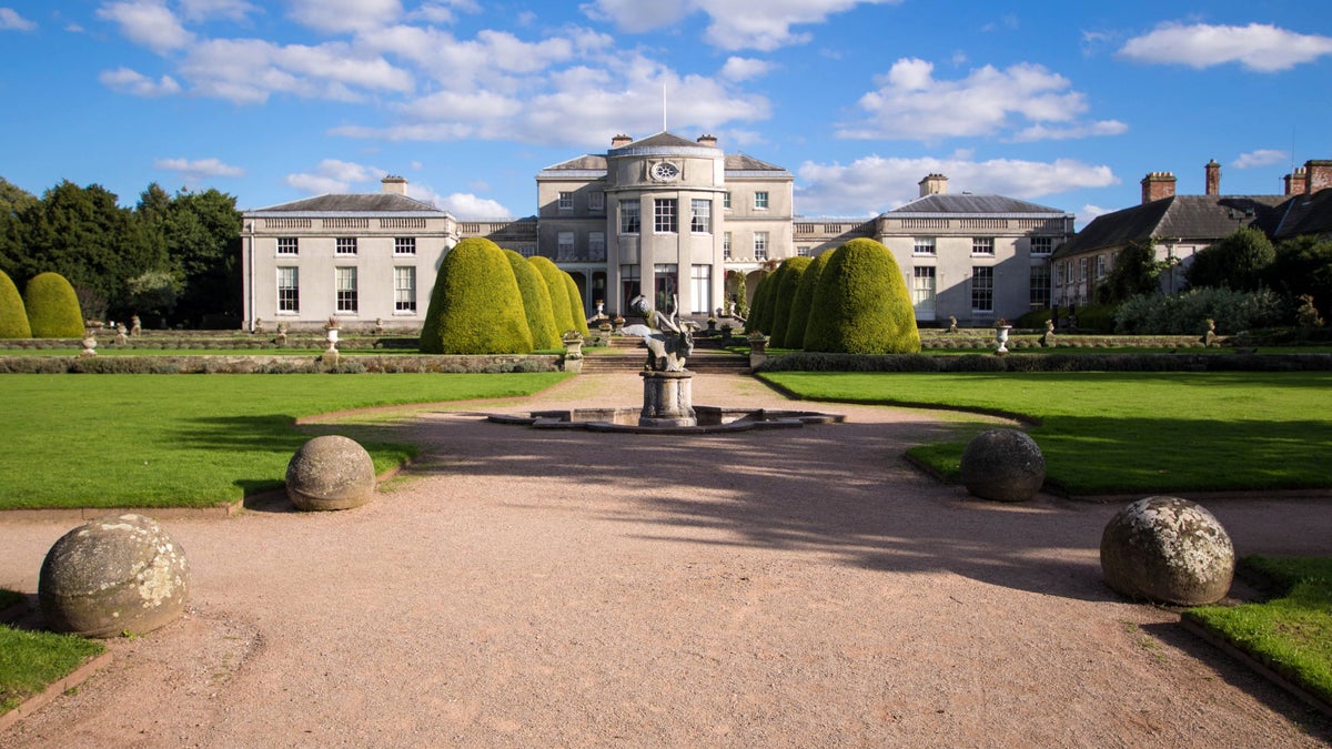 The Georgian mansion at Shugborough Estate