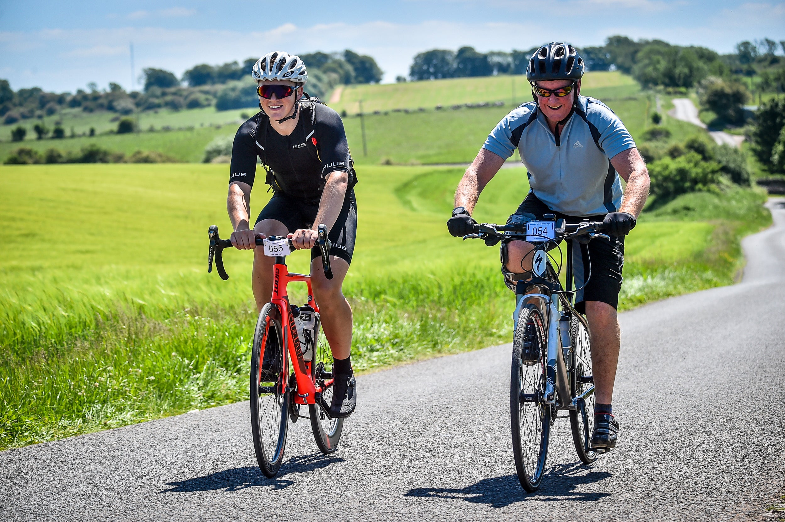 Long-distance cycling at the Top of the Gorge Adventure Weekend