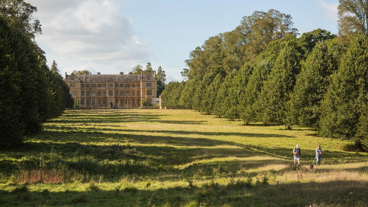 Visiting Montacute House estate Somerset National Trust