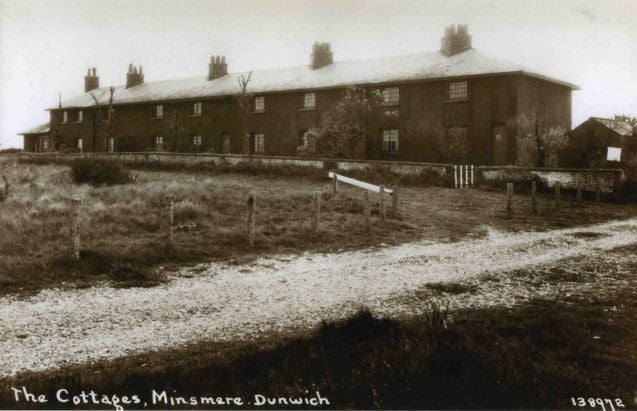 The coastguard cottages before the First World War