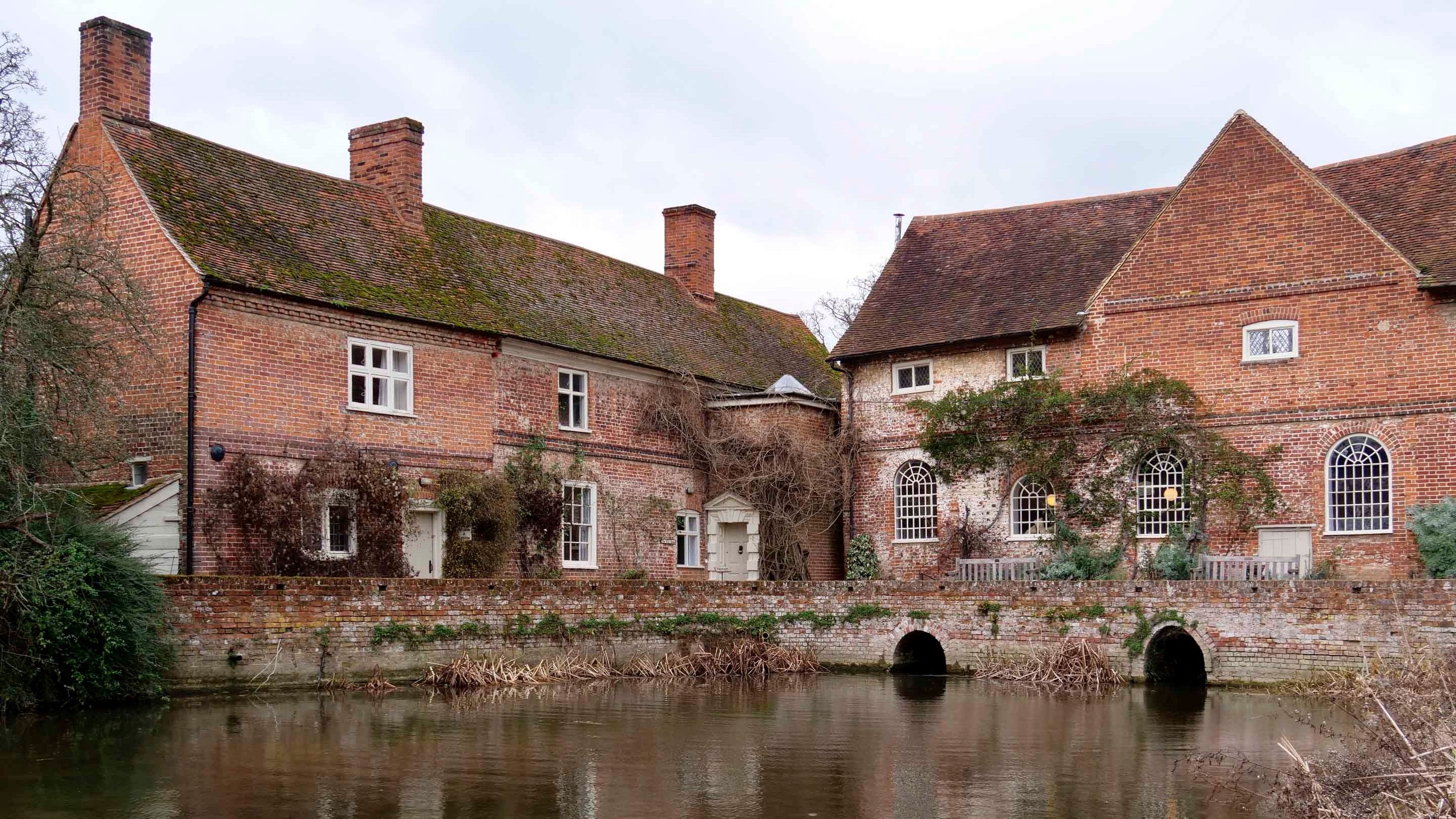 Flatford Mill at Flatford, Suffolk