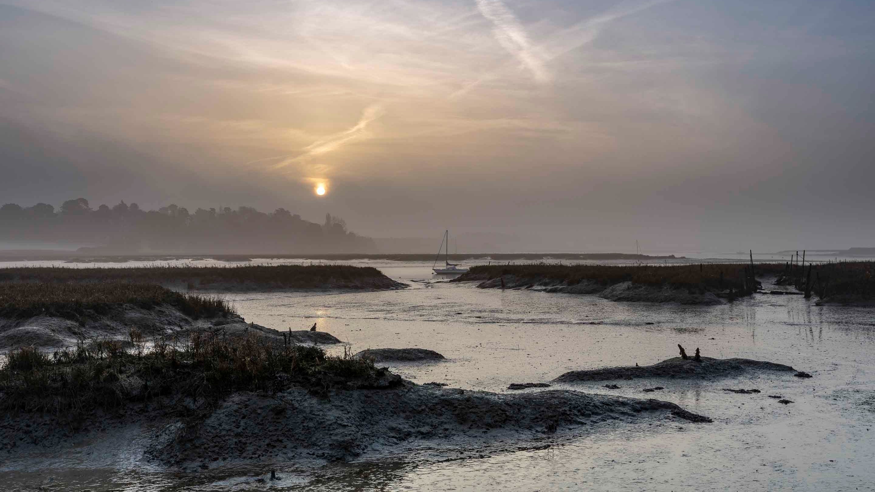 Kyson Hill, Suffolk, on a winter's day