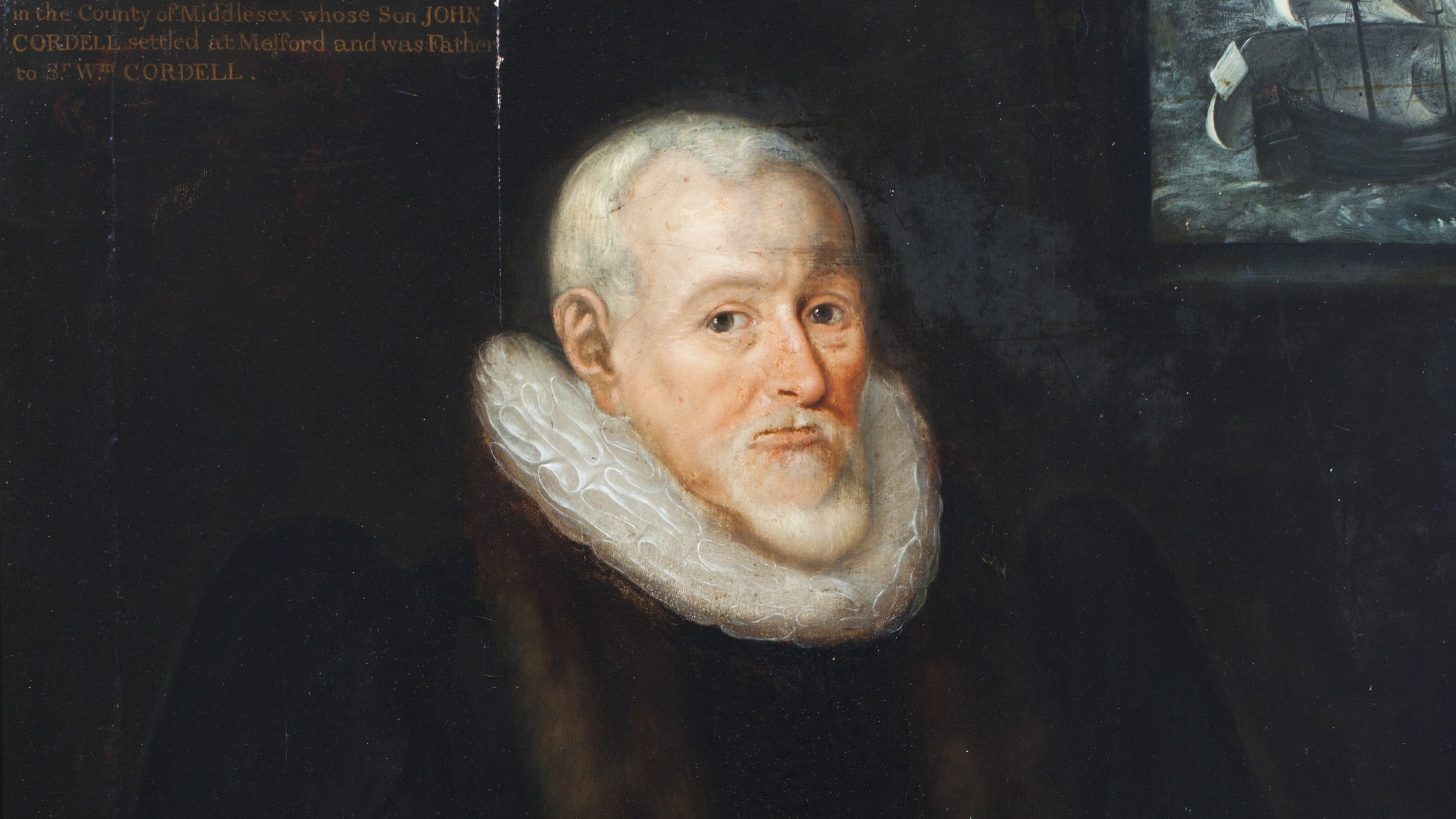 Portrait of Robert Cordell, Melford Hall, Suffolk
