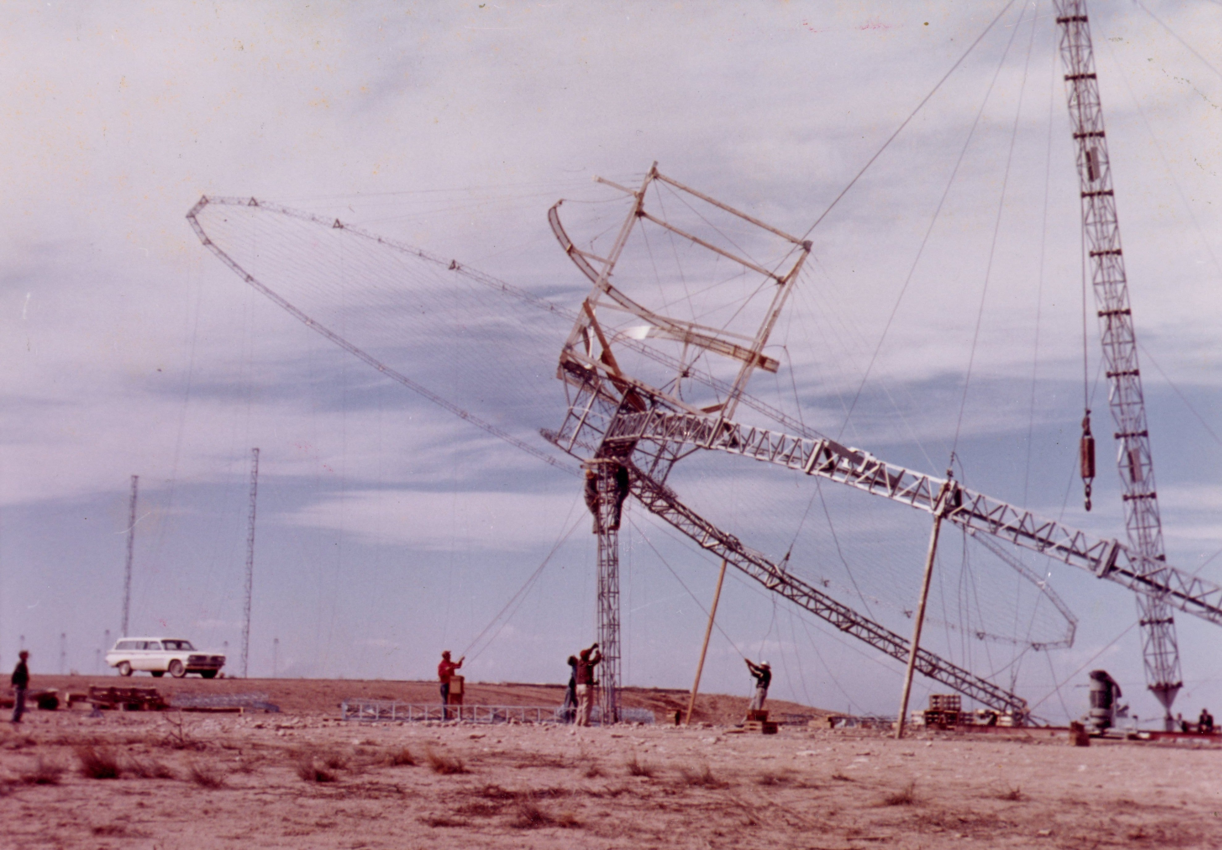 Early 1960s R-System under construction at Roswell