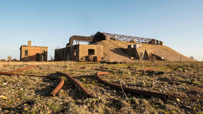 Laboratory 1 at Orford Ness National Nature Reserve, Suffolk