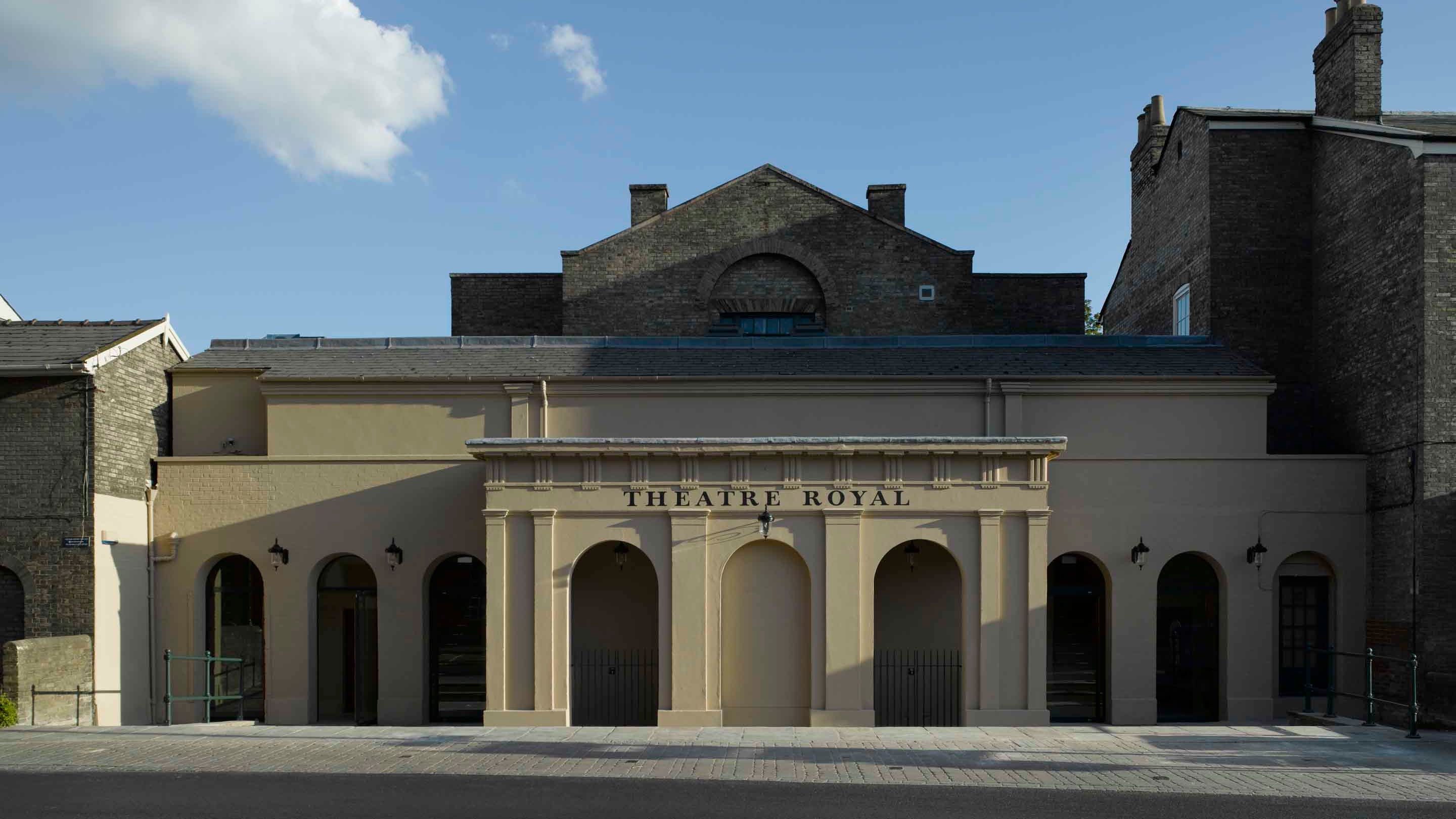 Exterior of Theatre Royal Bury St Edmunds, Suffolk