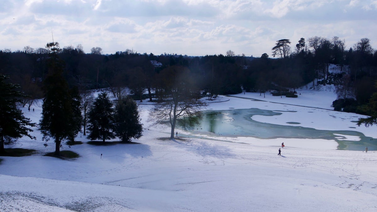 Christmas at Claremont Landscape Garden National Trust