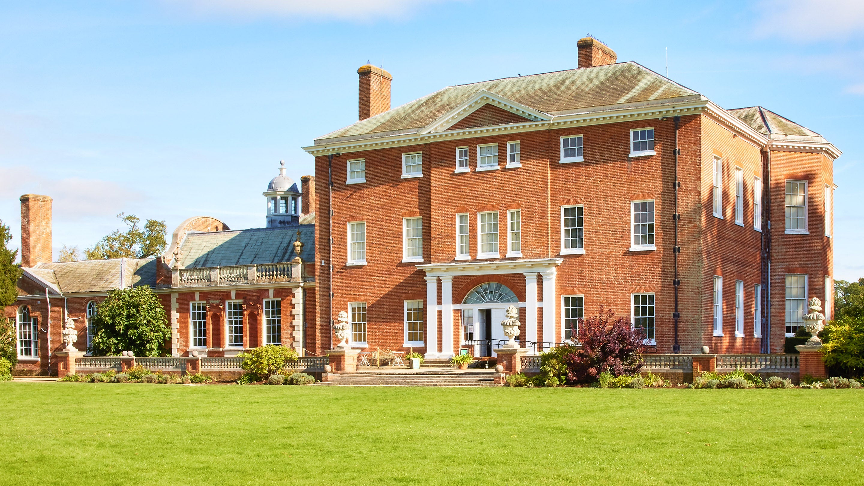 The house at Hatchlands Park, Surrey