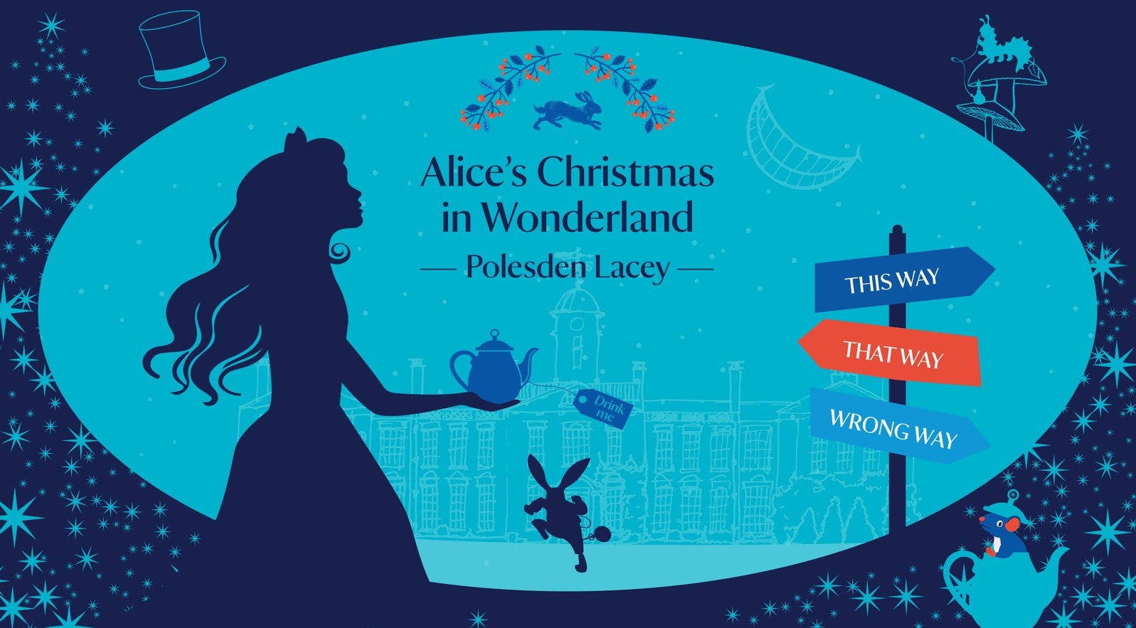 Alice's Christmas in Wonderland at Polesden Lacey