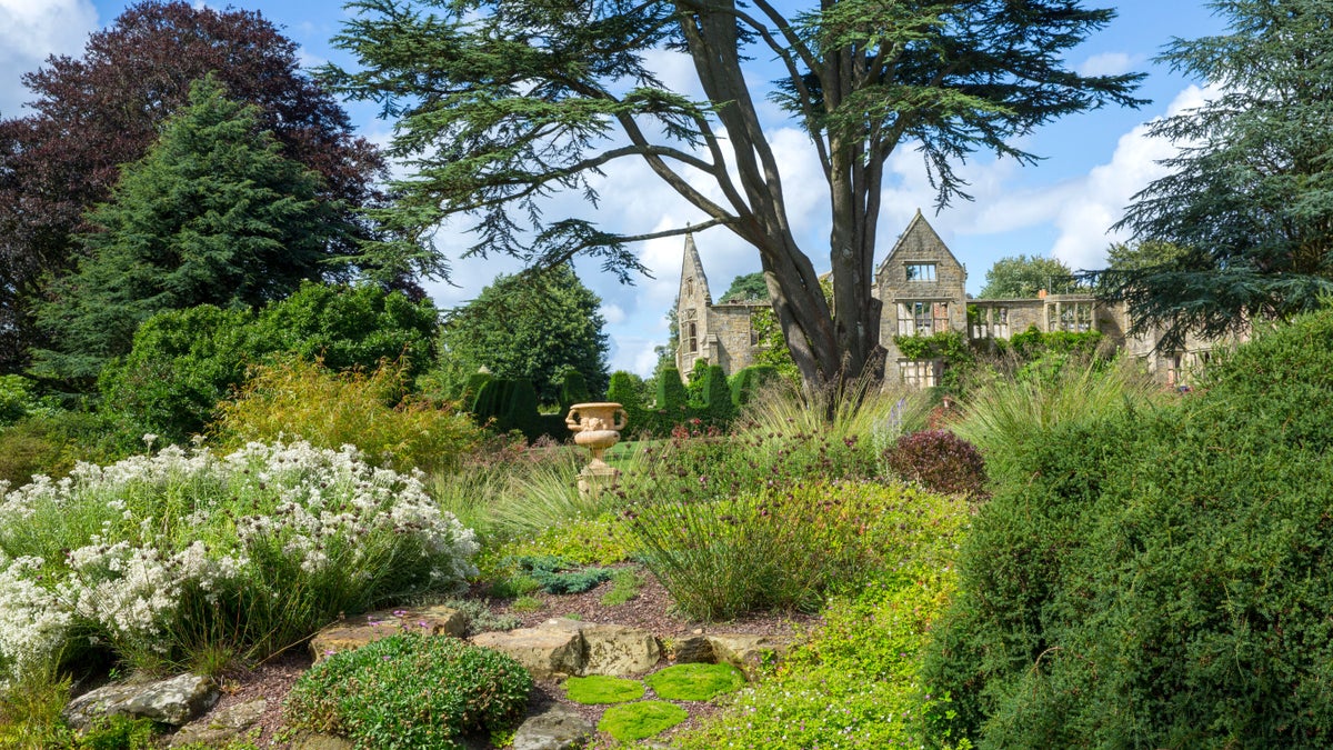 The rock garden at Nymans in West Sussex