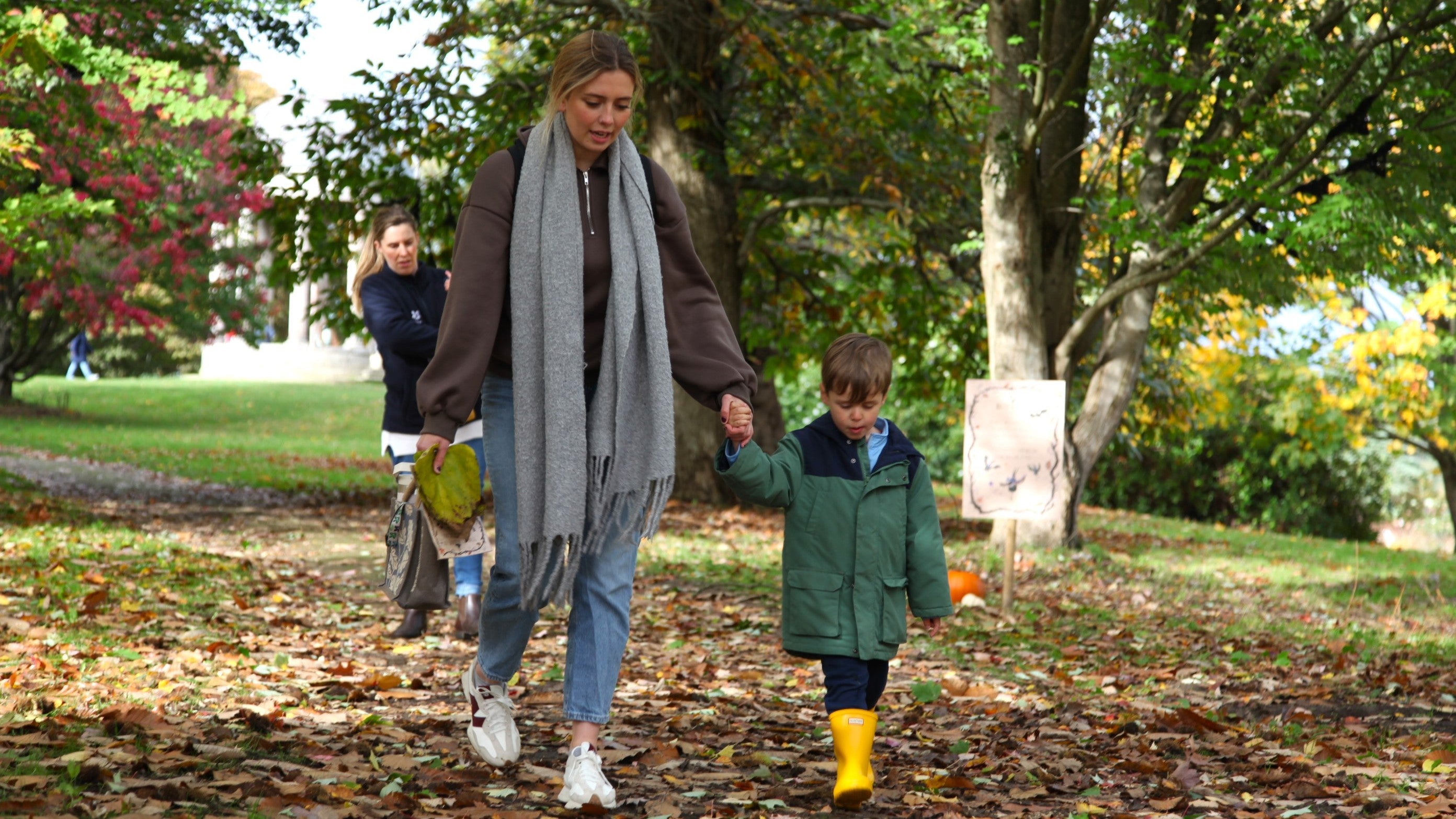 A day out in the Pleasure Garden at Petworth, West Sussex