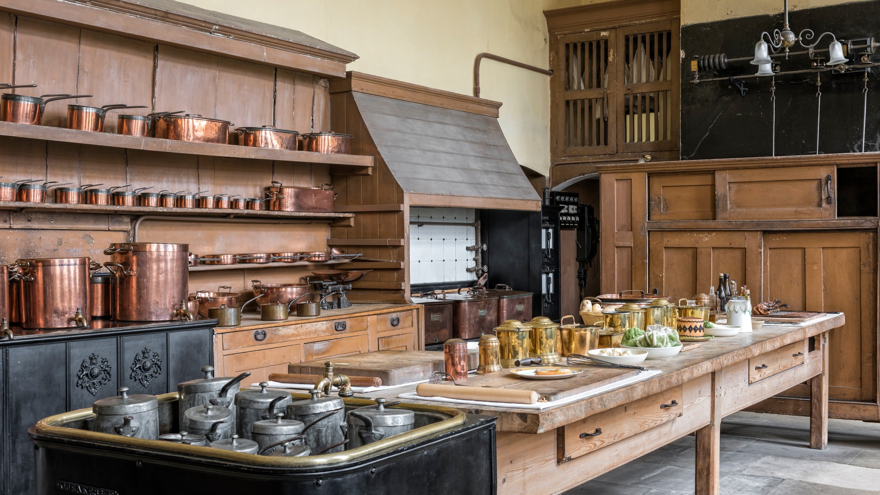 The Kitchen at Petworth House and Park, West Sussex